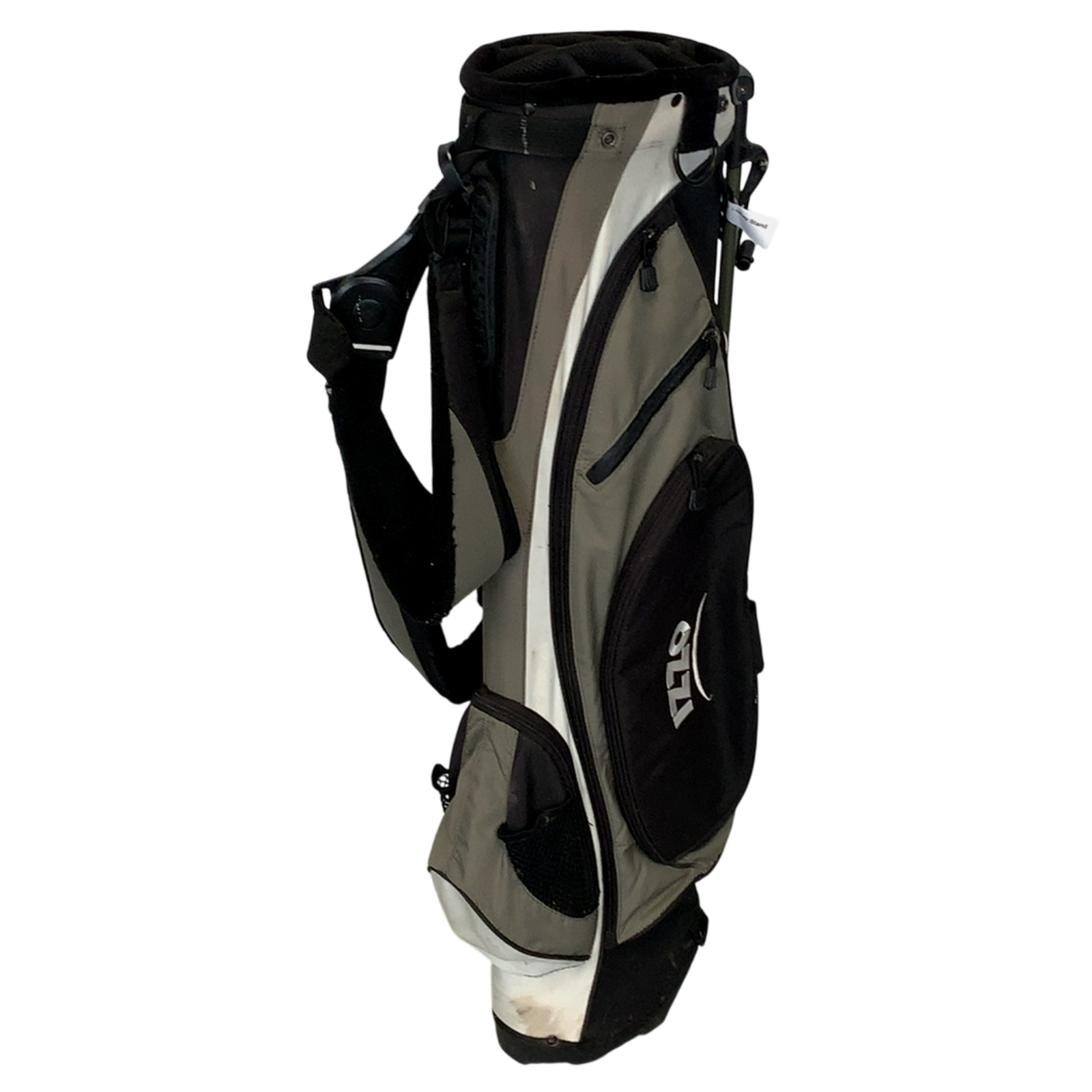 Izzo Golftaske / 8-Rum / Grå