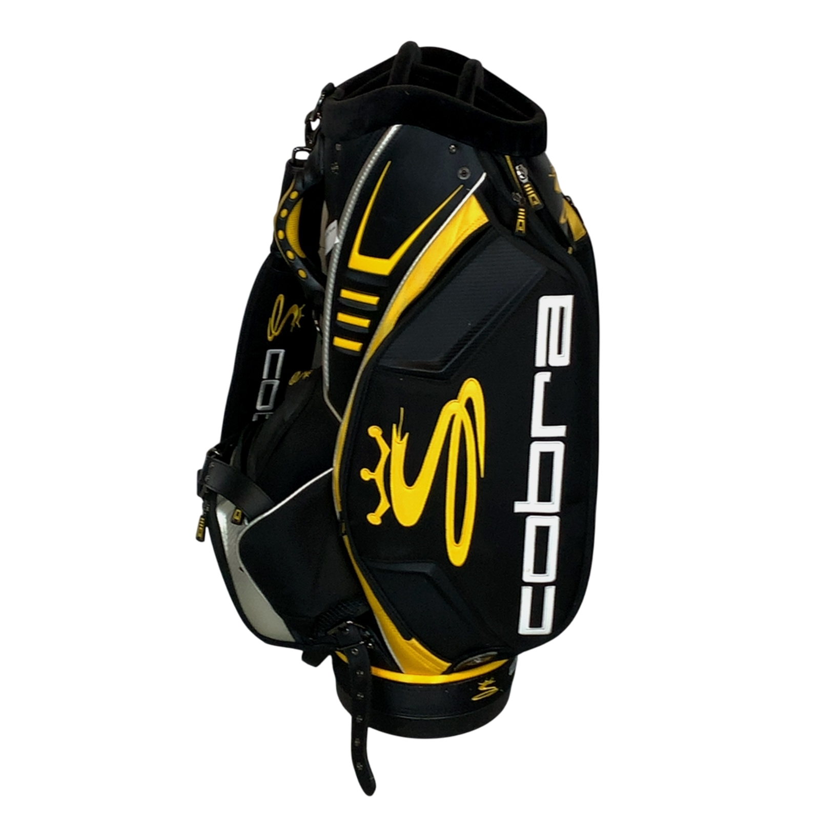 Cobra Golftaske / 6-Rum / Sort