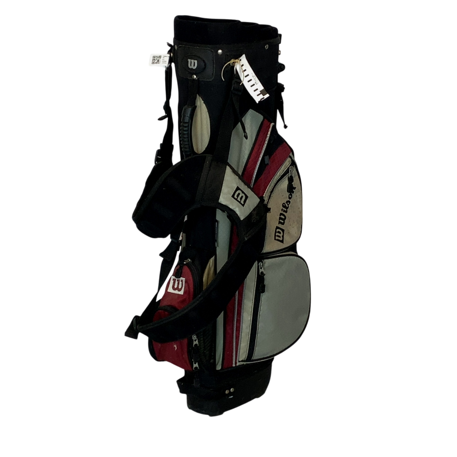 Wilson Golftaske / 6-Rum / Hvid