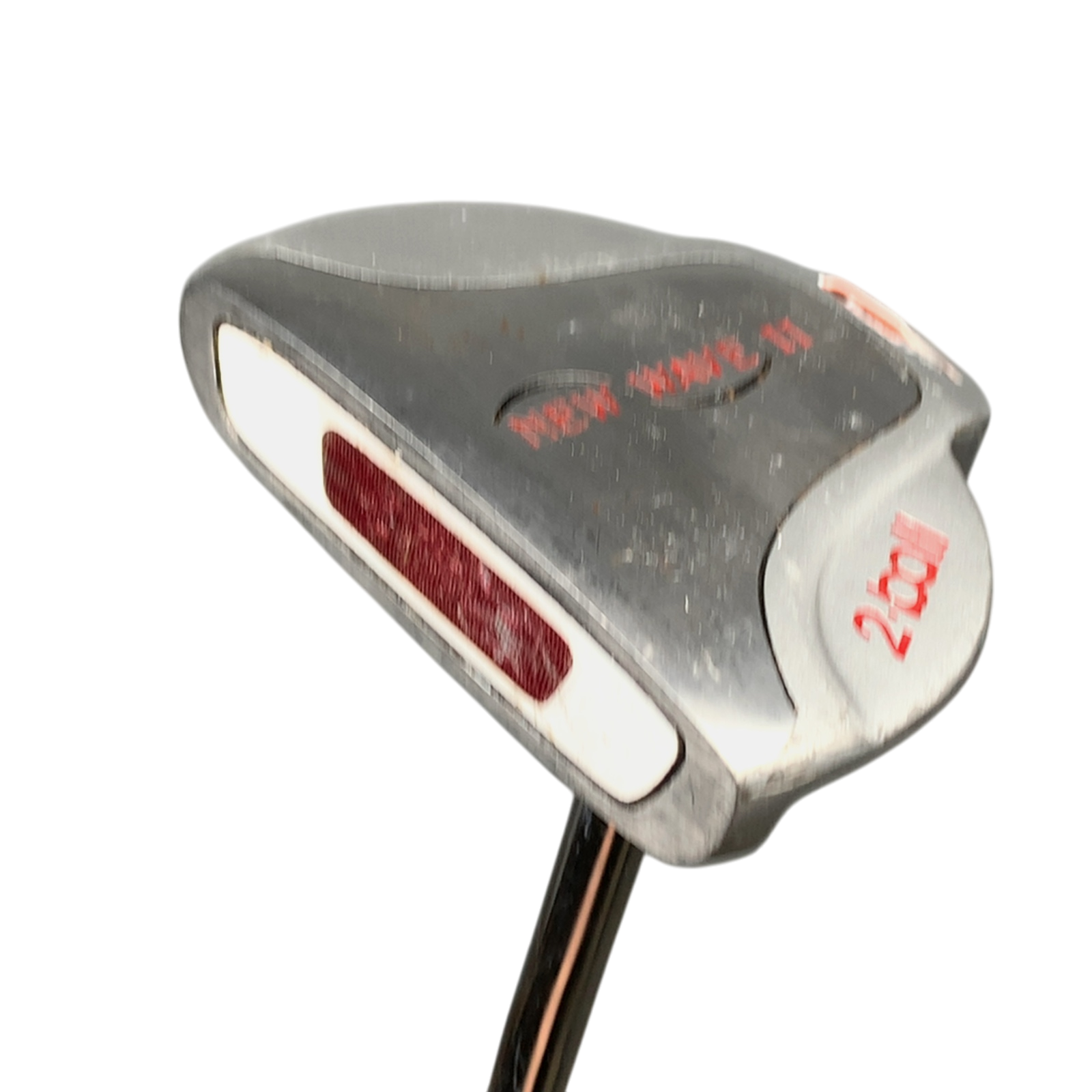 Venstre White Steele 2-ball Putter / 33"