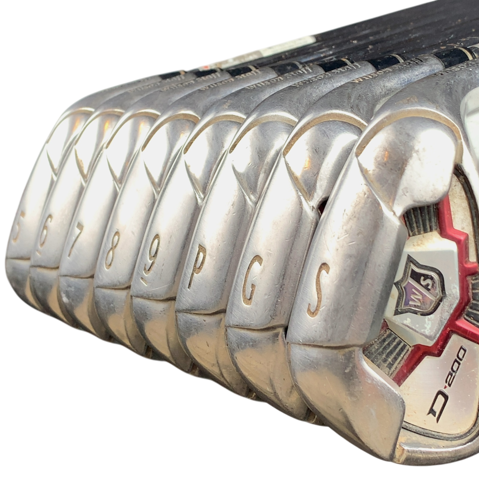 Wilson D200 Jernsæt / 5-PW+GW+SW / Flex Uniflex / Stål