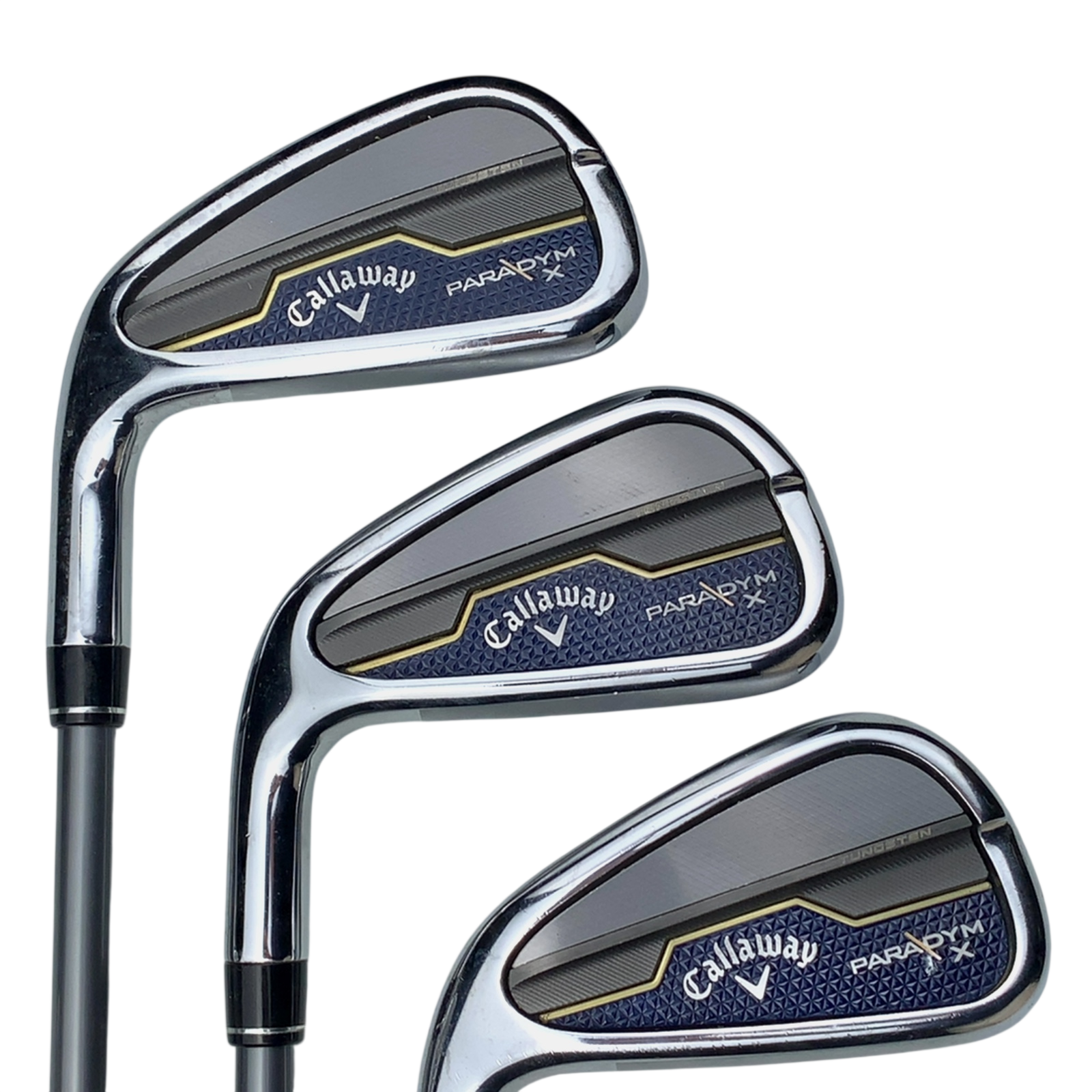 Venstre Callaway Paradym X Jernsæt / 5-PW+GW / Flex Regular / Grafit