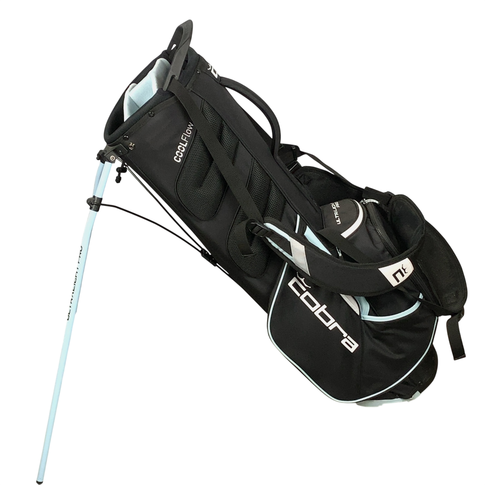 Cobra Ultralight Pro Golf Bag / 4-Rum / Sort