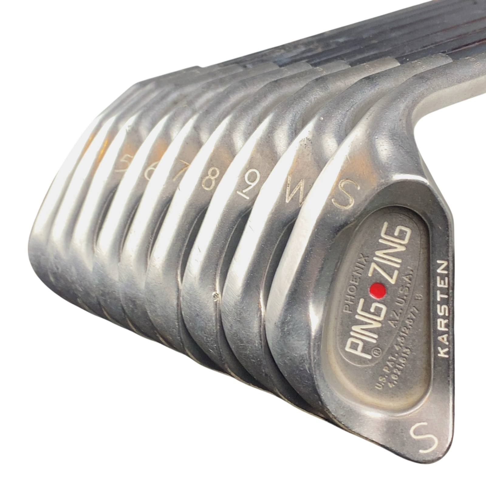 PING Zing Jernsæt / 3-PW+SW / Flex Stiff / Stål