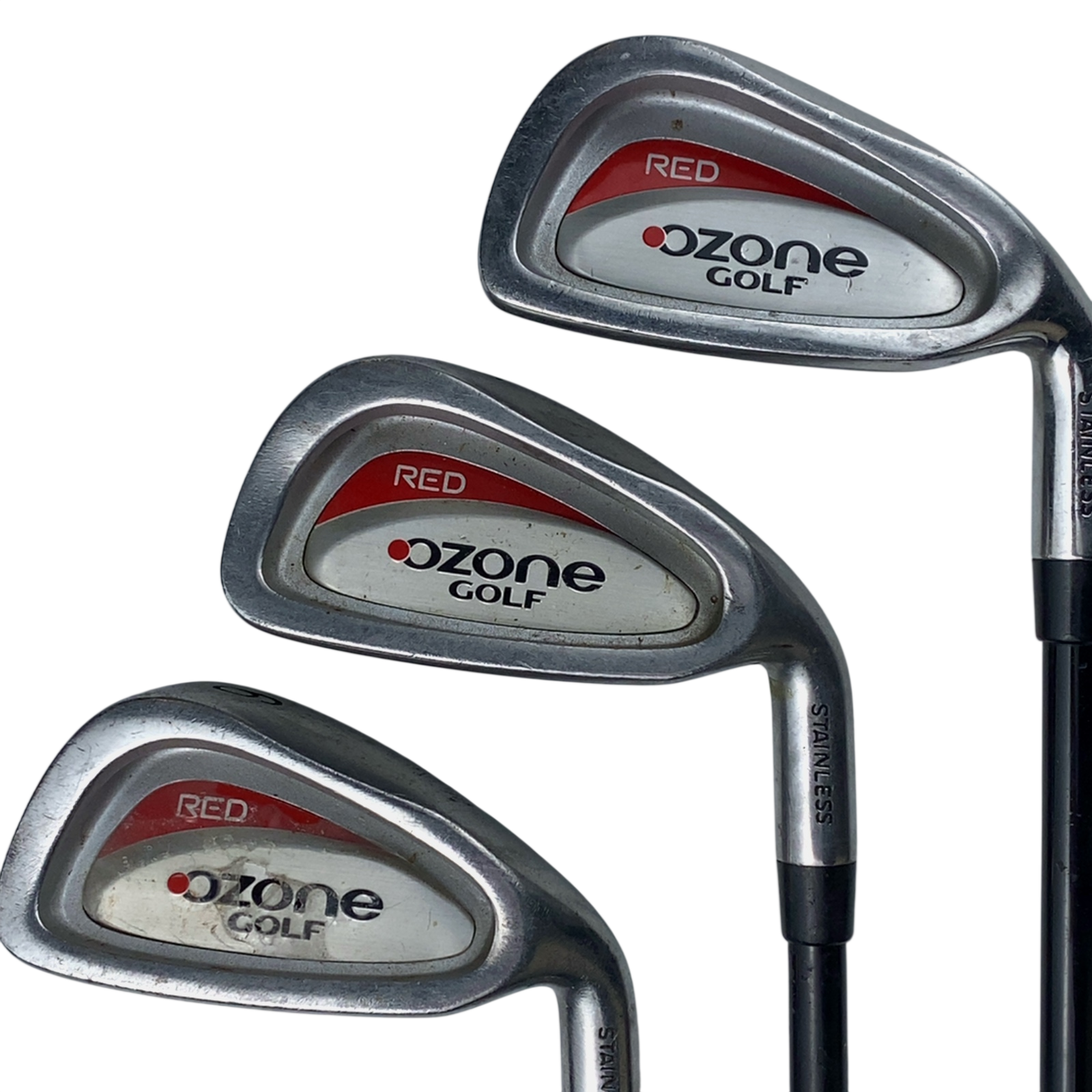 Ozone Ozone Red Jernsæt / 4-PW+SW / Flex Regular / Grafit