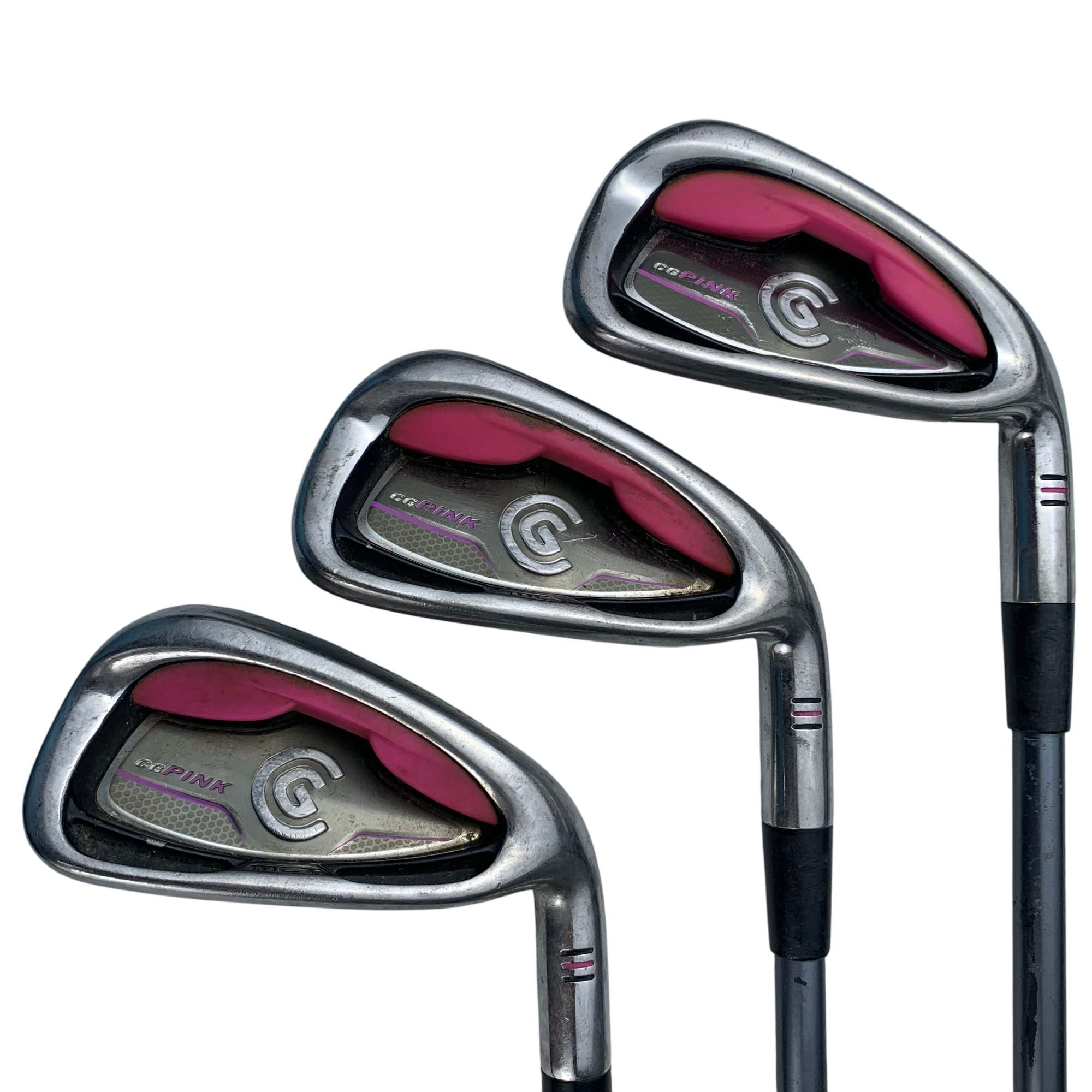 Cleveland CG Pink Jernsæt / Flex Ladies / 5-PW / Grafit hovedbillede - brugt golf udstyr i god stand