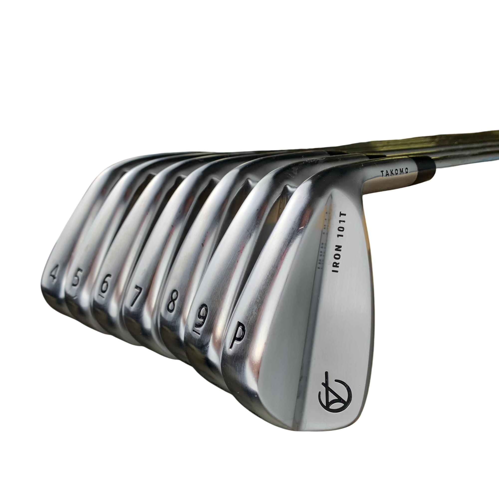 Takomo 101T Jernsæt / Flex X-Stiff / 4-P / Stål galleri billede 2 - brugt golf udstyr i god stand