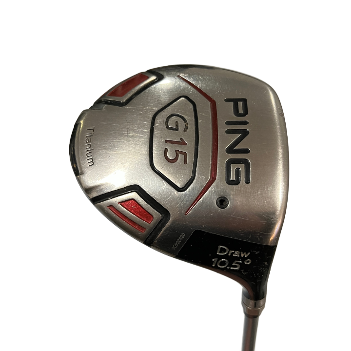 Ping K15 Draw Driver 10.5 inkl. Headcover Brugt Okay Stand