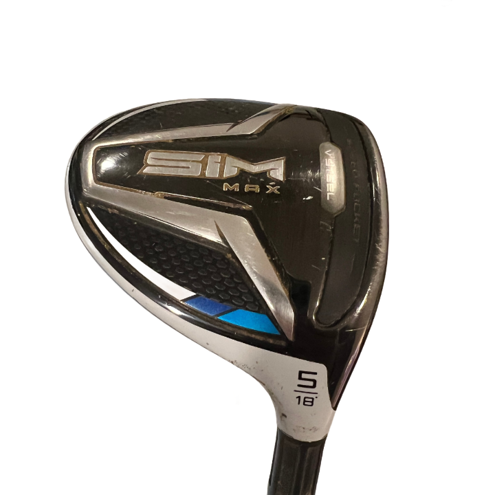 Taylor Made SIM Max 3 Wood Fairway 2020 inkl. Headcover Brugt Okay Stand