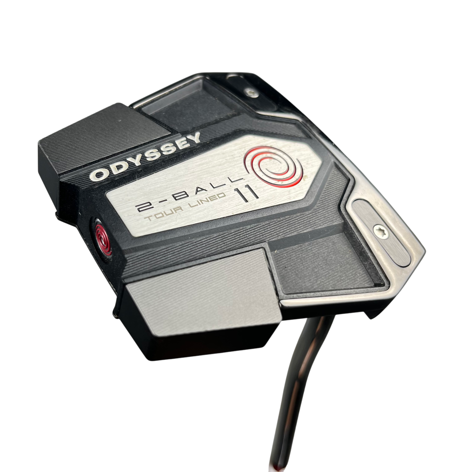 Odyssey 2-Ball Eleven Tour Lined CH Putter / 35" hovedbillede - brugt golf udstyr i god stand