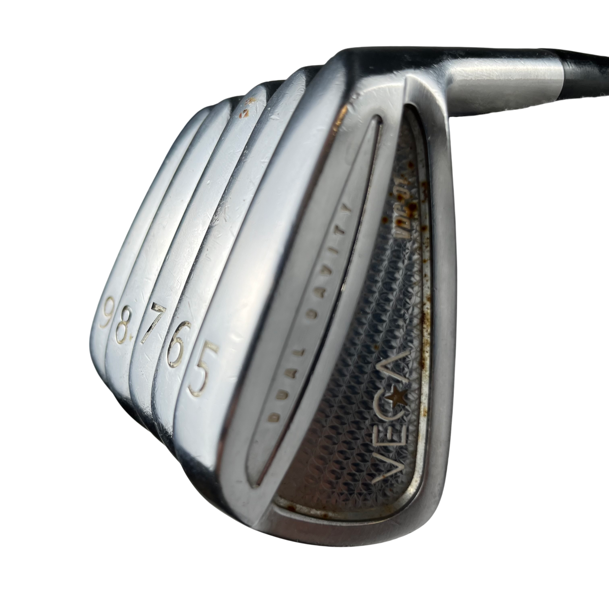 Vega VDC-01 Jernsæt / Flex Regular / 5-9 / Grafit galleri billede 2 - brugt golf udstyr i god stand