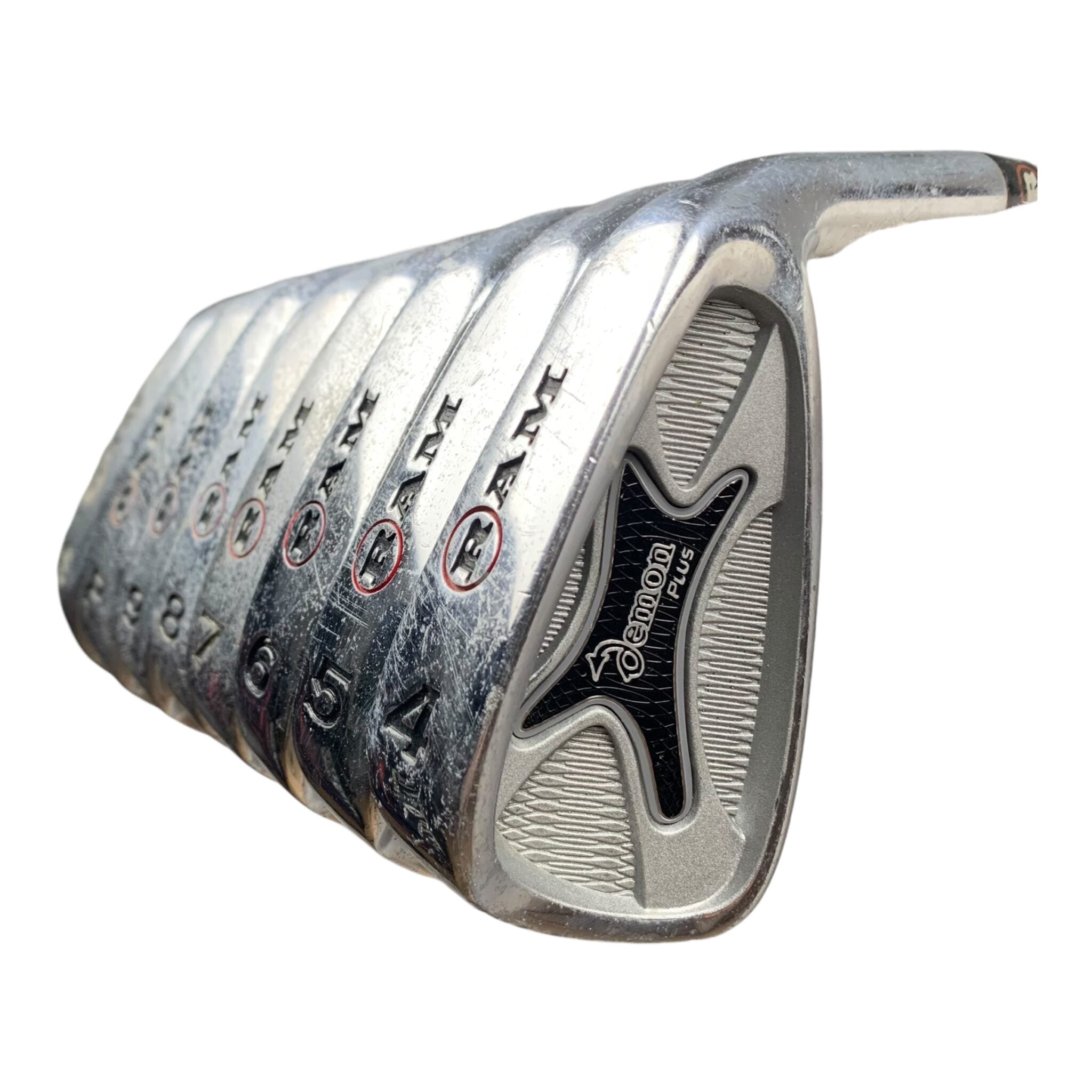 Ram Demon Plus Eisen-Set / Flex Regular - Stahl / 4-PW + S