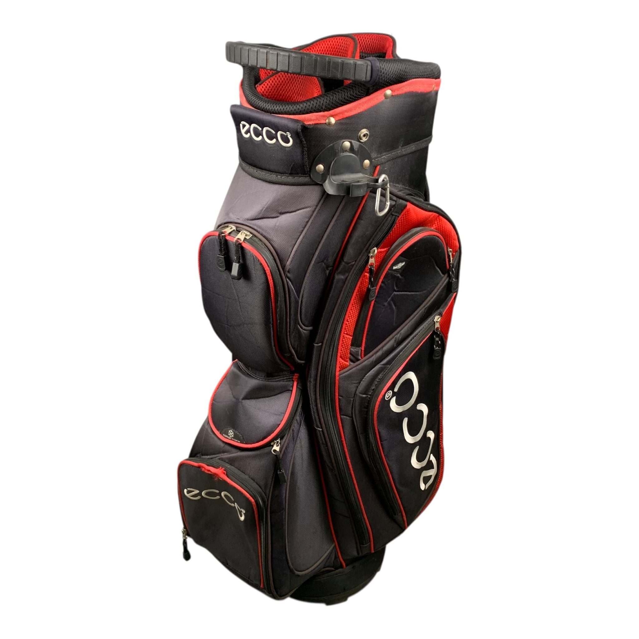Ecco Cartbag / Black/Red / 14-Rum