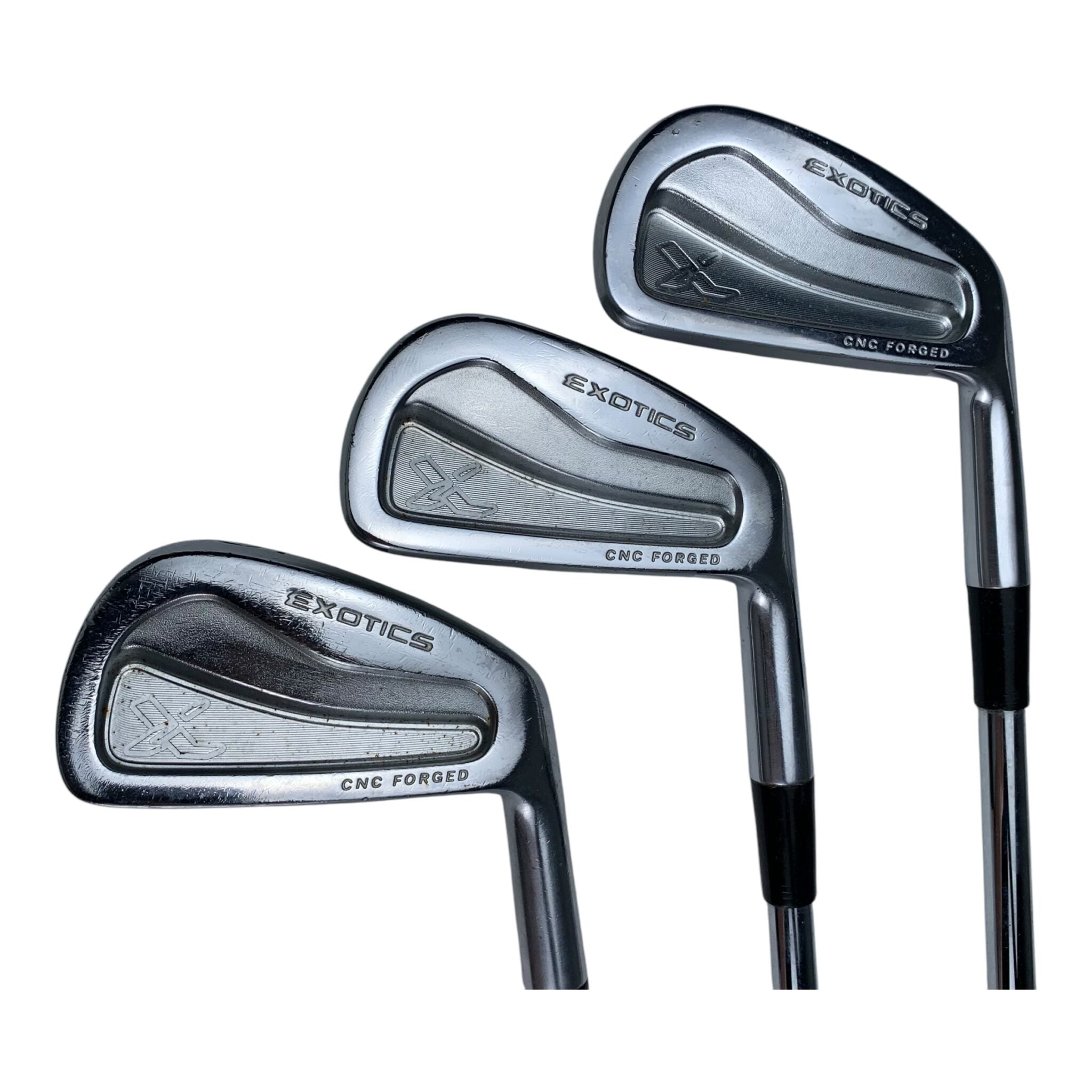 Exotics Tour Edge Forged Jernsæt / Flex Stiff / 3-PW / Stål