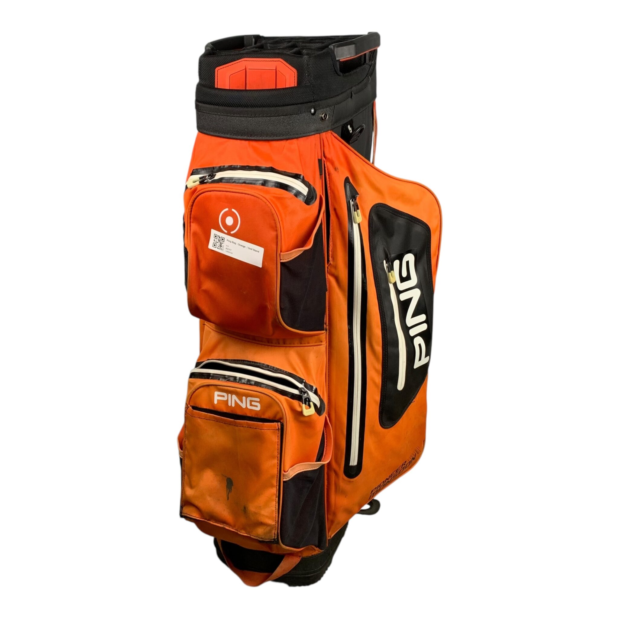 Ping Pioneer Monsoon Cart Bag / Oranje / 14-Way