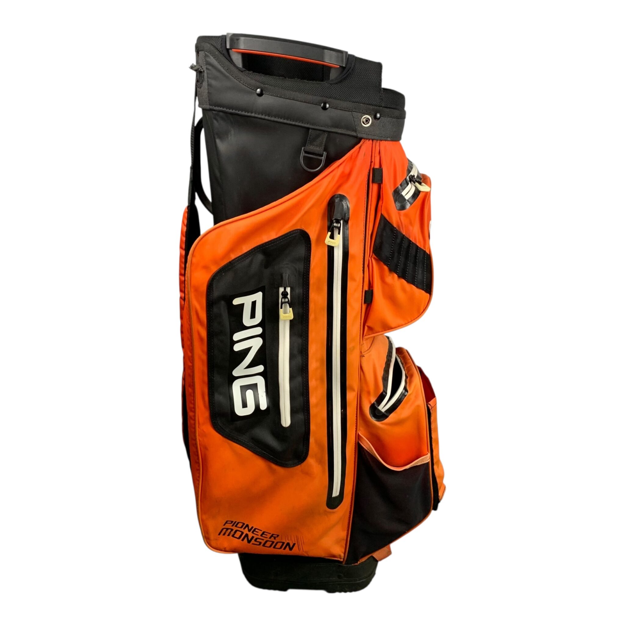 Ping Pioneer Monsoon Cart Bag / Oranje / 14-Way