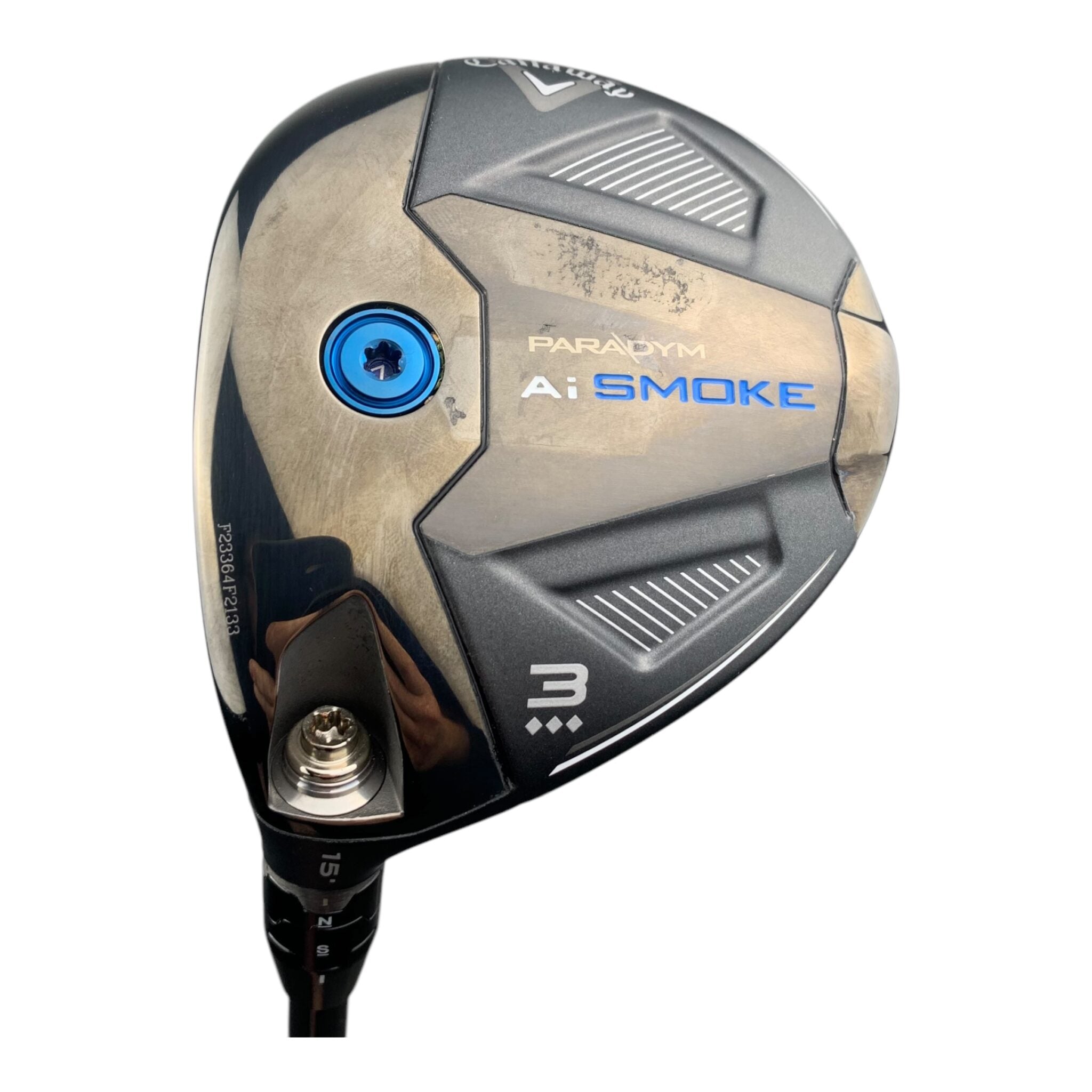 Callaway AI Smoke Triple Diamond Fairway Wood / Flex Stiff / Grafit / #3/15 - Vänster