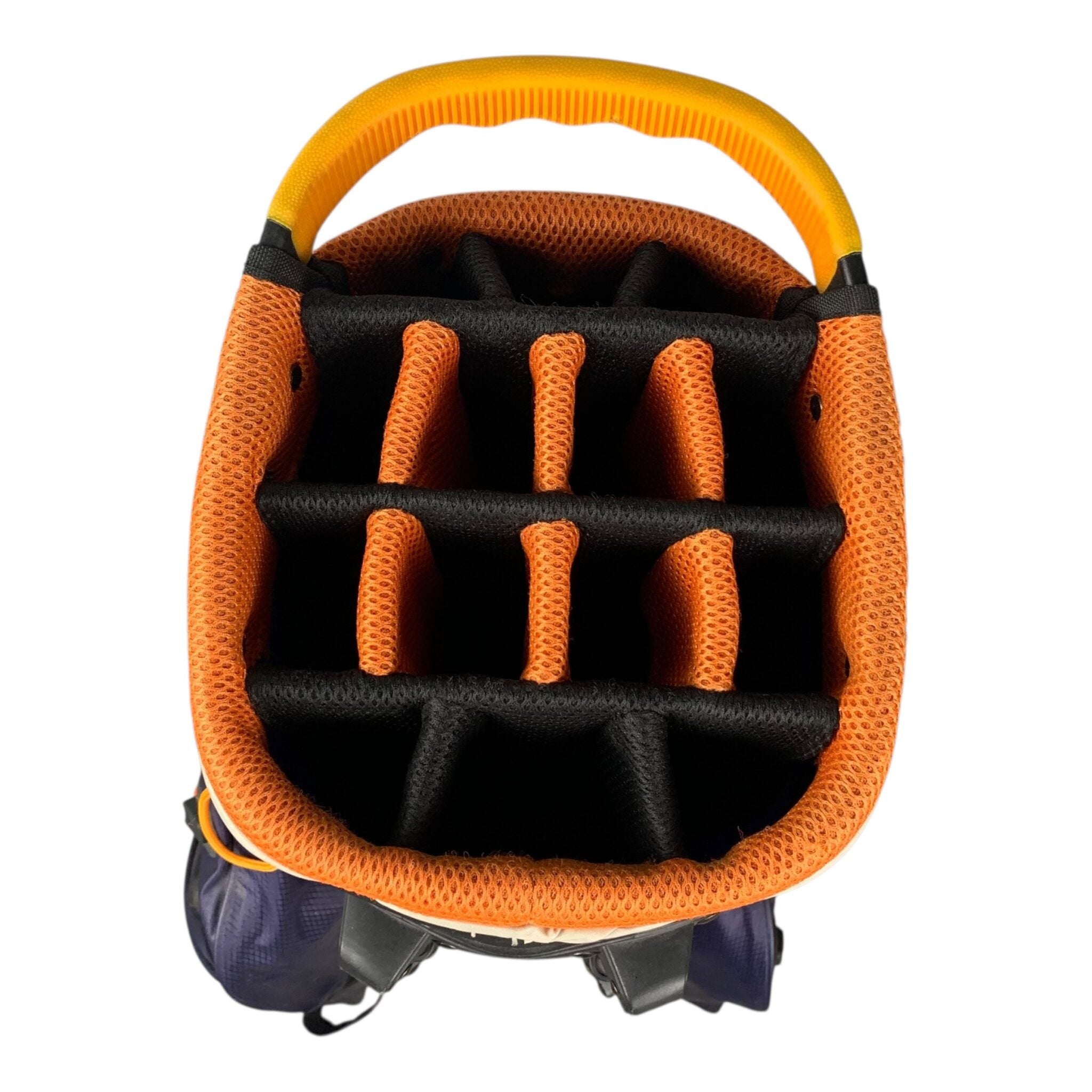 Big Max Standbag / Navy/Orange / 14-Rum / 2 defekte lynlåse