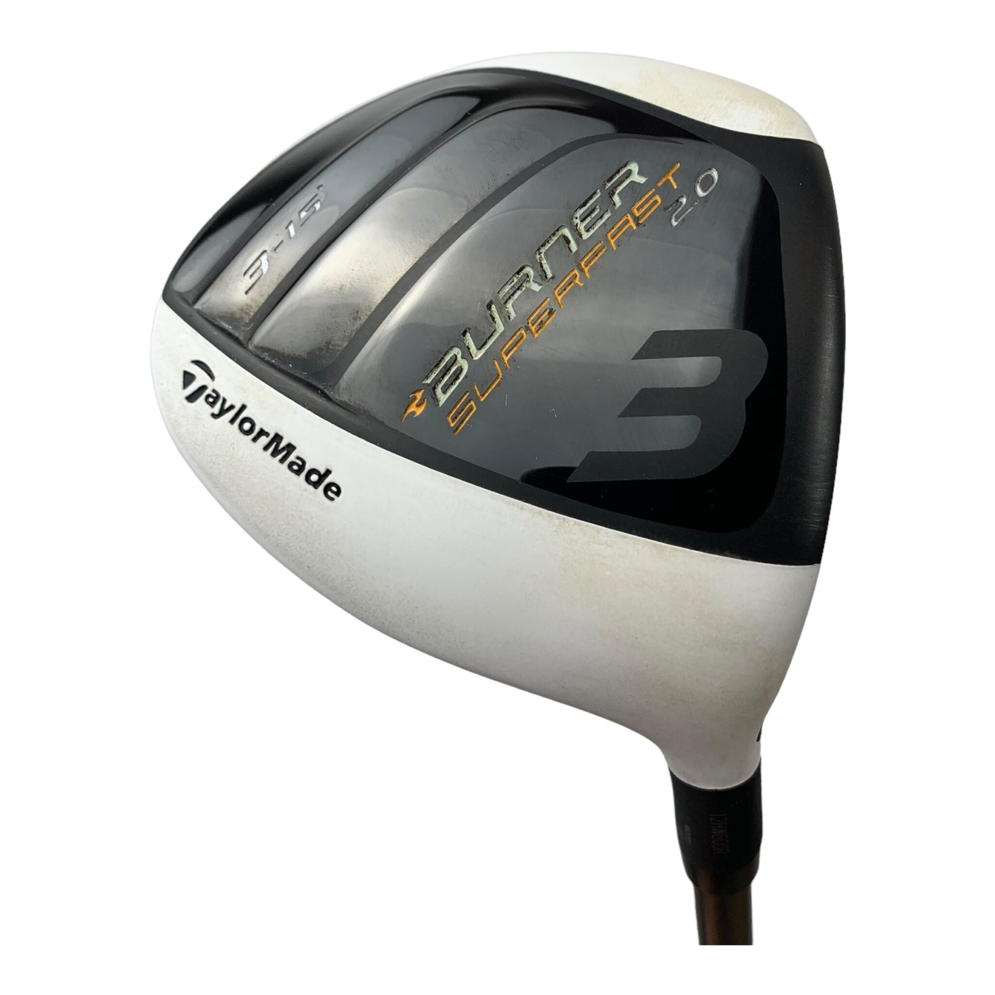 TaylorMade Burner Superfast 2.0 Fairway Wood / #3/15 / Flex Regular / Tour Velvet Midsize Grip