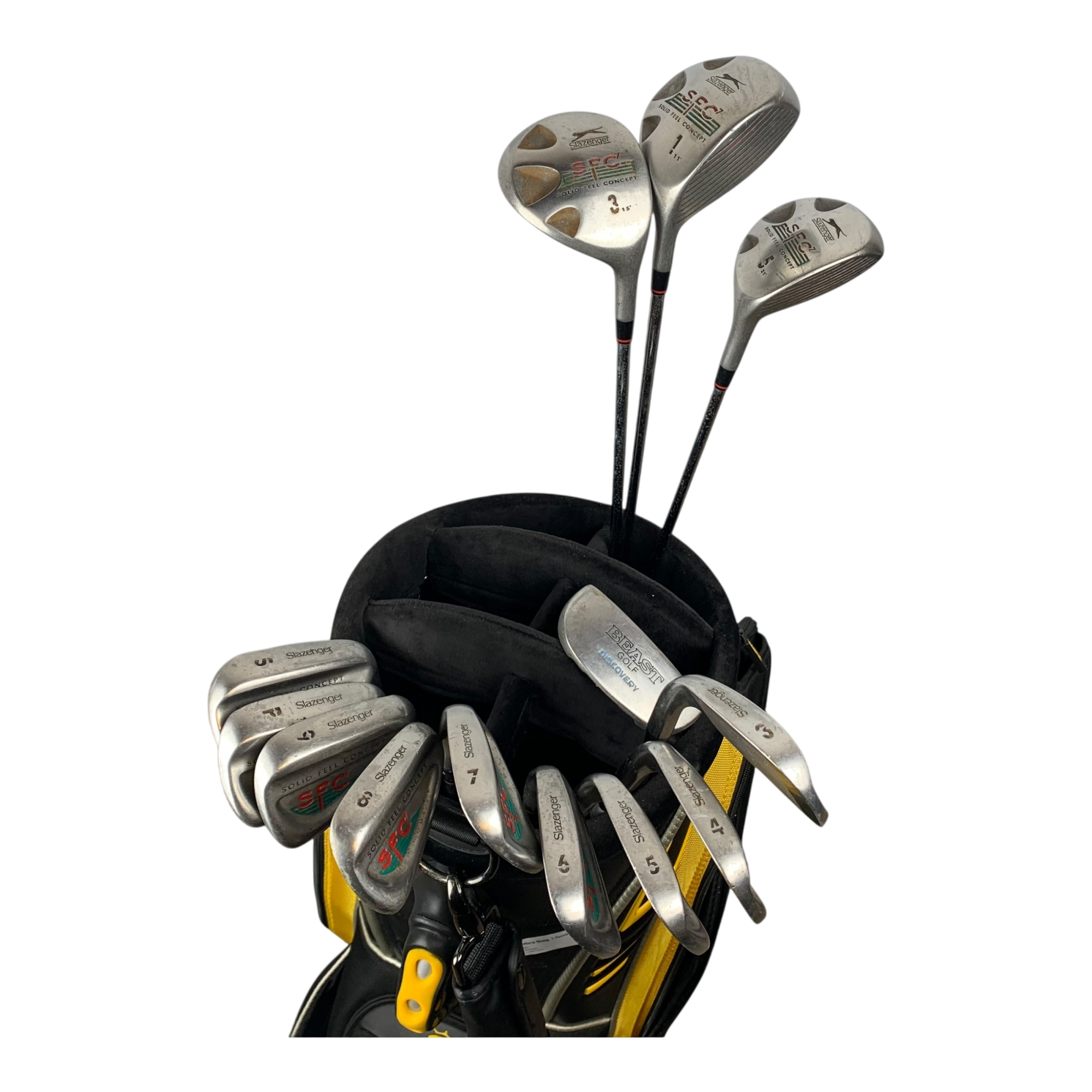 Slazenger Komplet Sæt U. Bag / Flex Regular / Steel hovedbillede - brugt golf udstyr i god stand