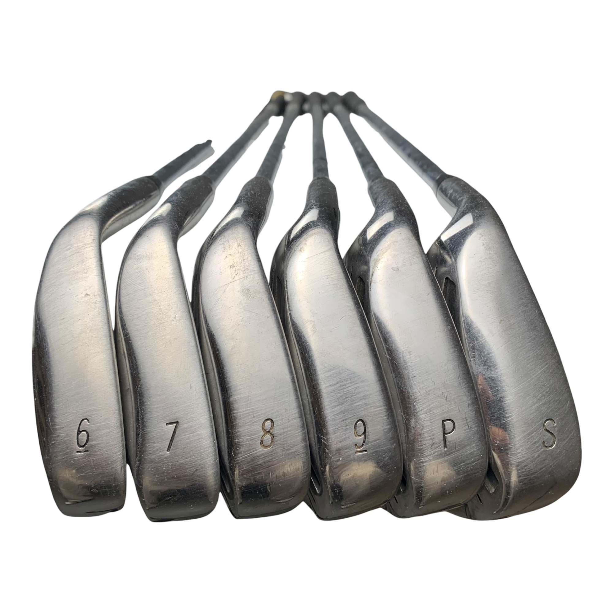 Spalding SX35 Jernsæt / Flex Stiff / 6-SW / Stål Venstre galleri billede 2 - brugt golf udstyr i god stand