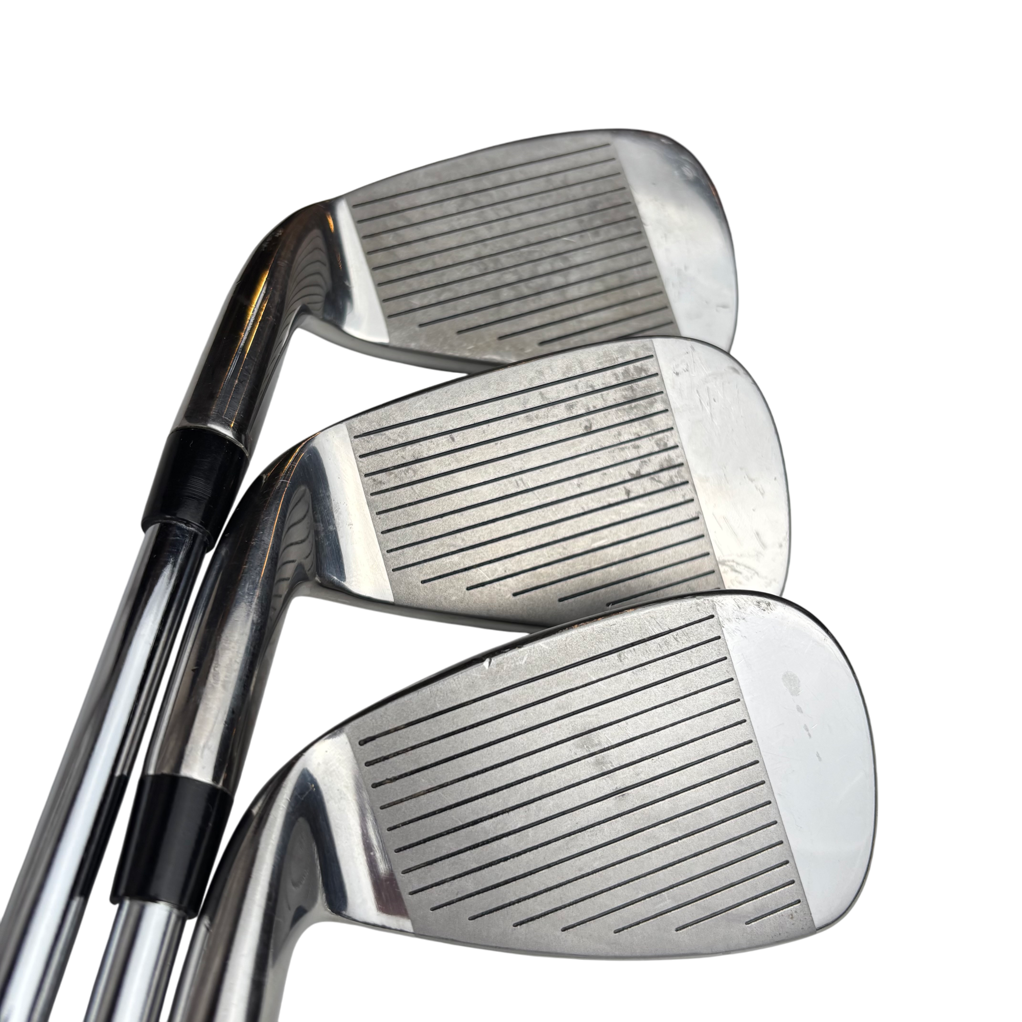 Spalding True Black Jernsæt / Flex Stiff / 6-SW / Stål galleri billede 5 - brugt golf udstyr i god stand