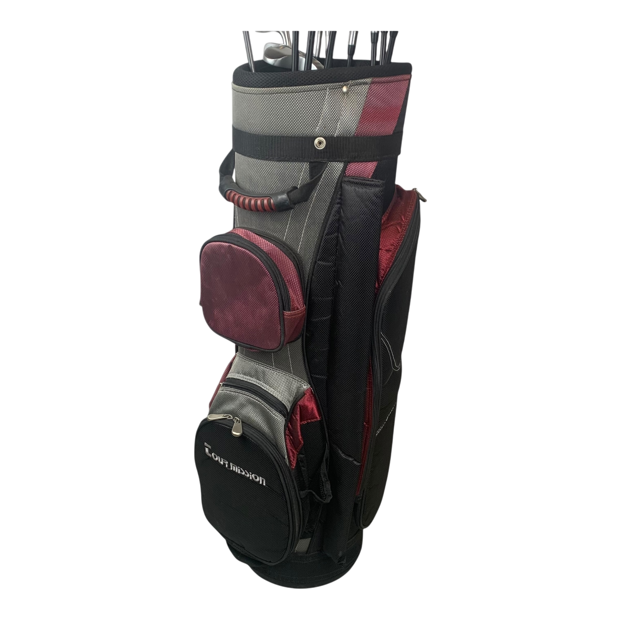 Ozone Komplet Sæt M. Bag / Flex Regular / Graphite galleri billede 5 - brugt golf udstyr i god stand