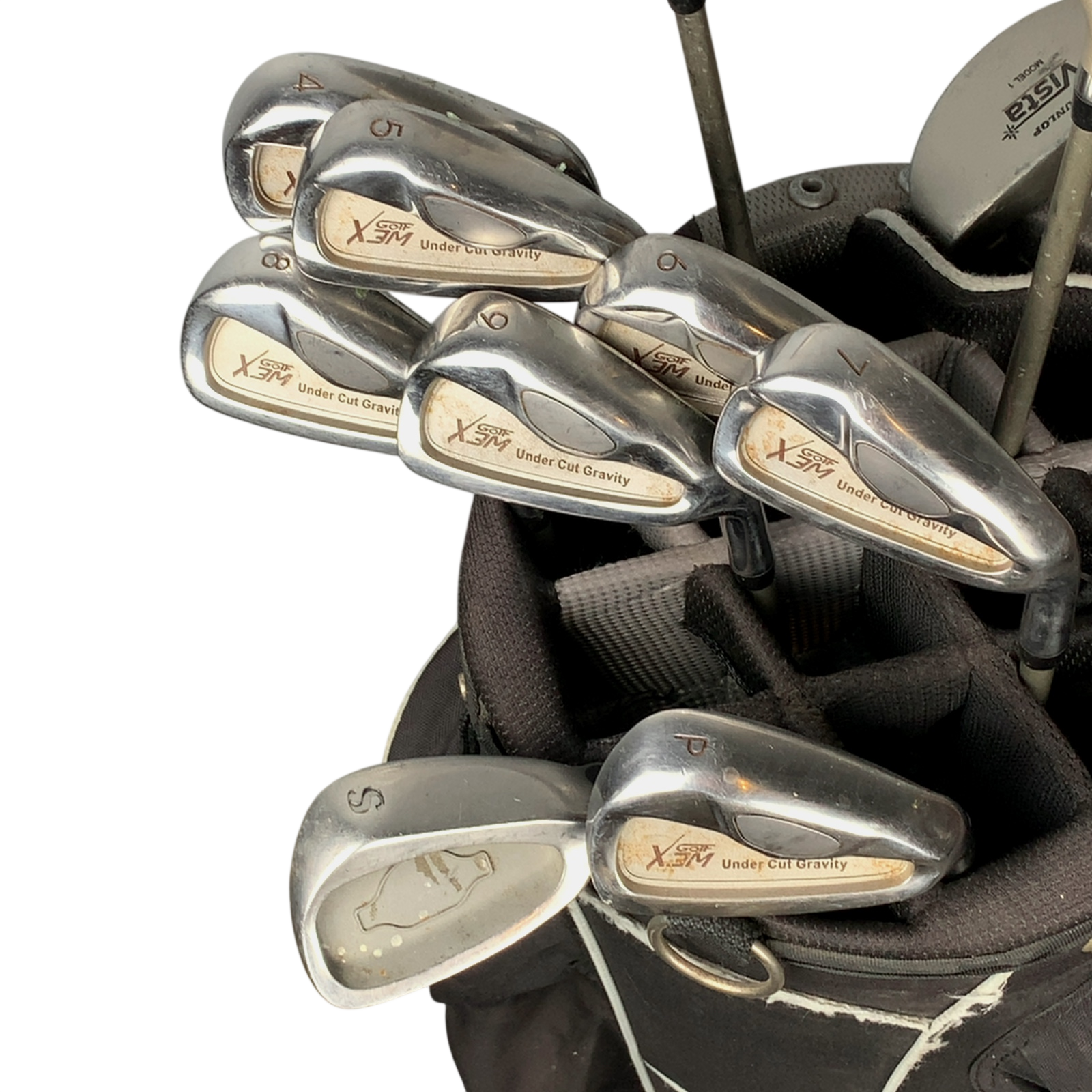 X3M Under Cut Gravity Komplet Sæt Med Bag / 4-PW+SW / Flex Ladies / Grafit