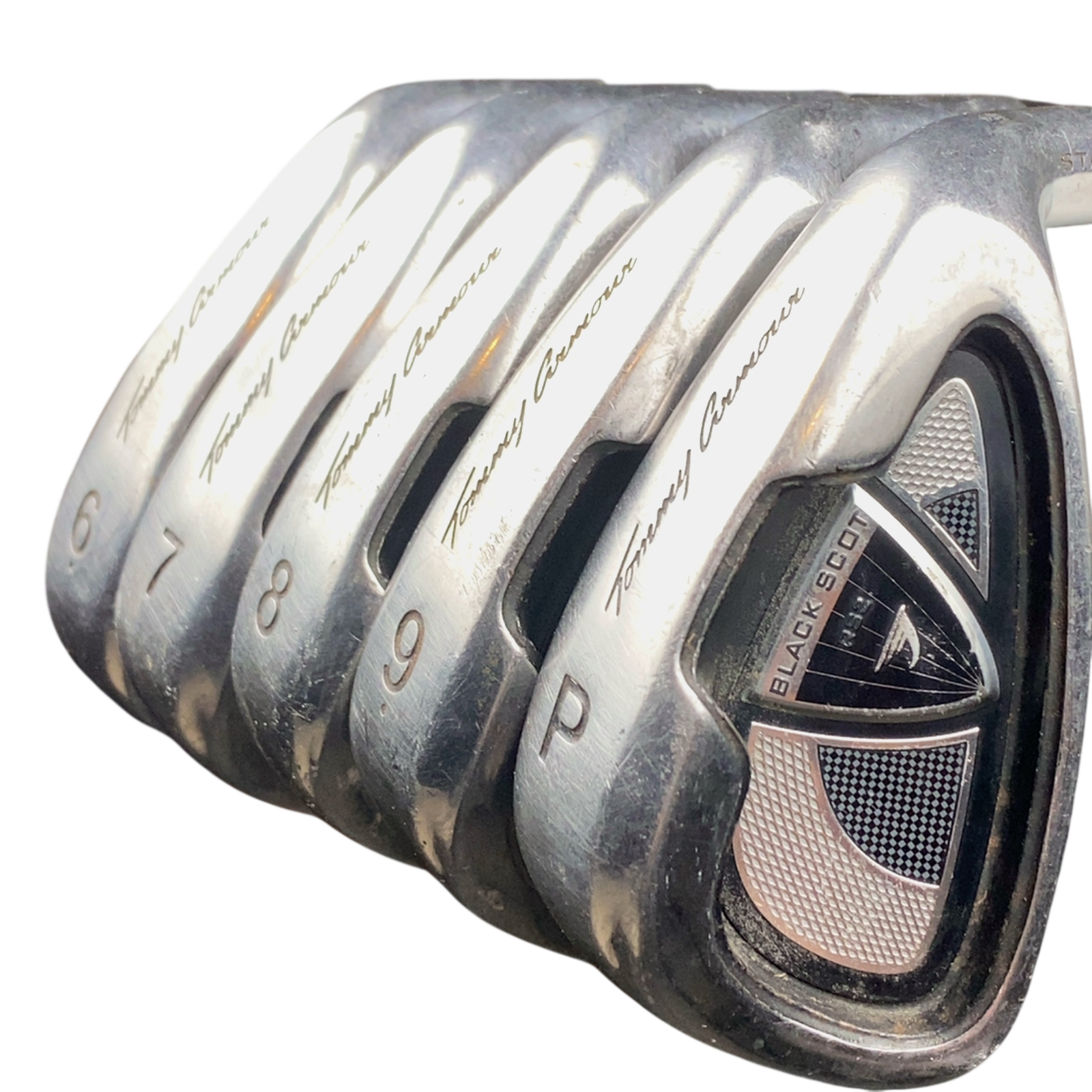 Tommy Armour Black Scot Jernsæt / 6-PW / Flex Regular / Grafit