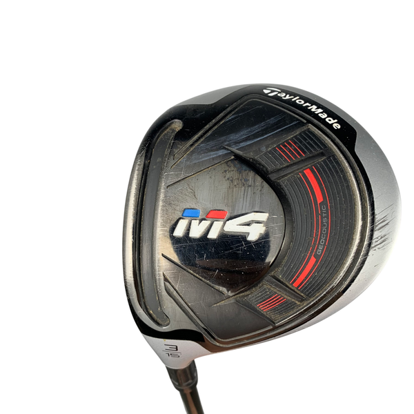 Left TaylorMade M4 2021 Fairway Wood / Flex Regular / Graphite / #3/15