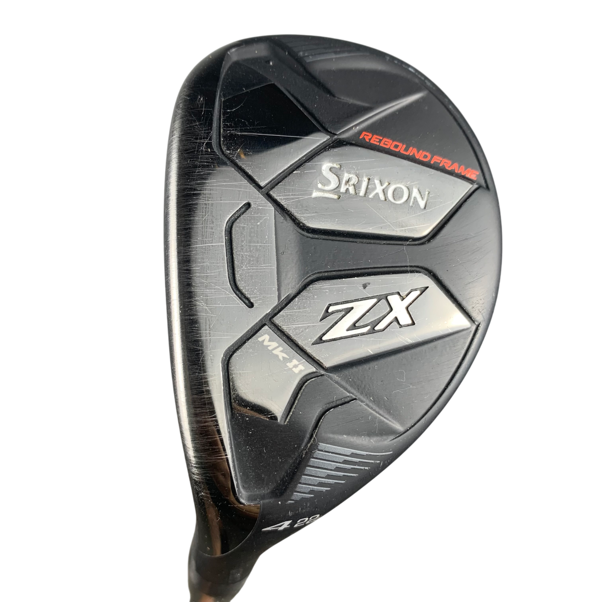 Srixon ZX MK II Hybrid / Flex Regular / Grafit / #4/22 Venstre hovedbillede - brugt golf udstyr i god stand