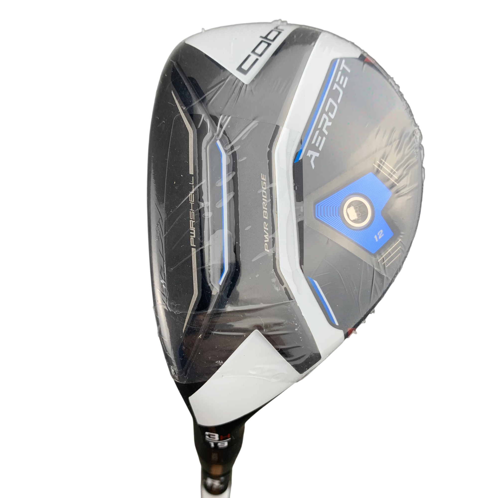 Cobra AeroJet Hybrid / Flex Regular / Grafit / #3/19 Venstre hovedbillede - brugt golf udstyr i god stand