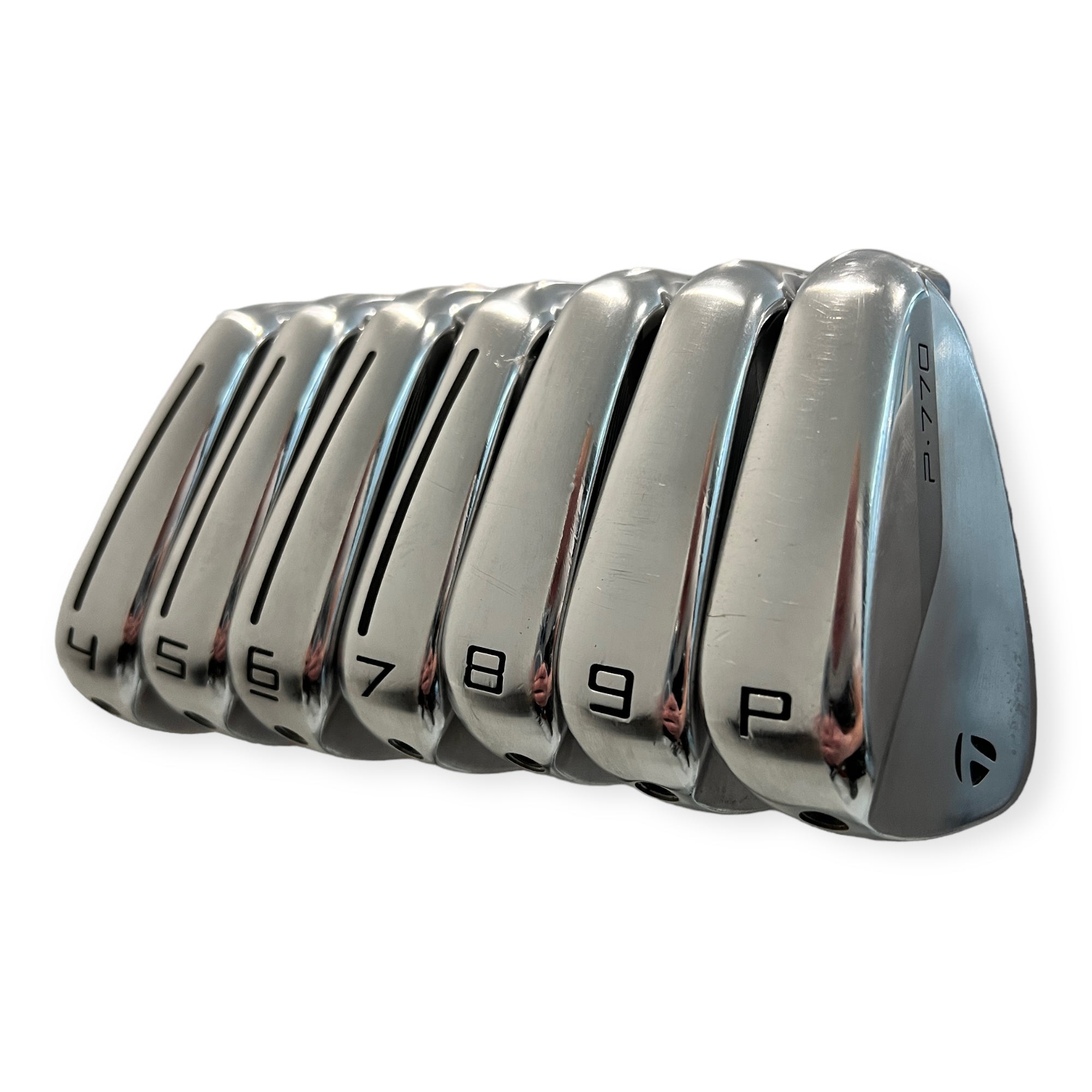Taylor Made P770 2020 4-PW jern/stål X-stff Pakkesæt Brugt Meget God Stand