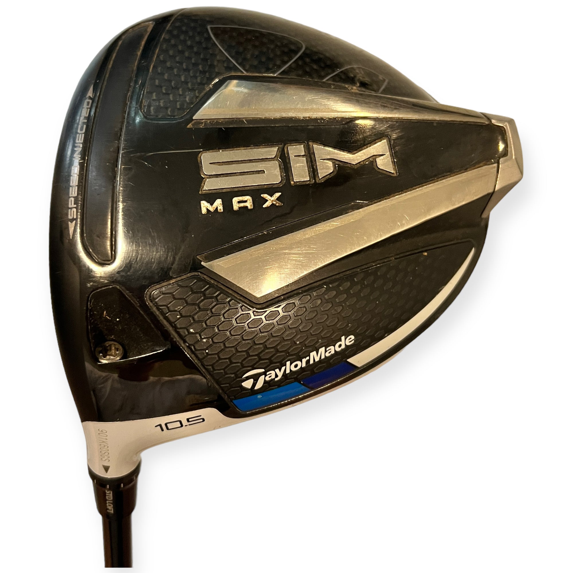 Taylor Made SIM Max Driver Venstre loft 10.5 Regular Brugt God Stand