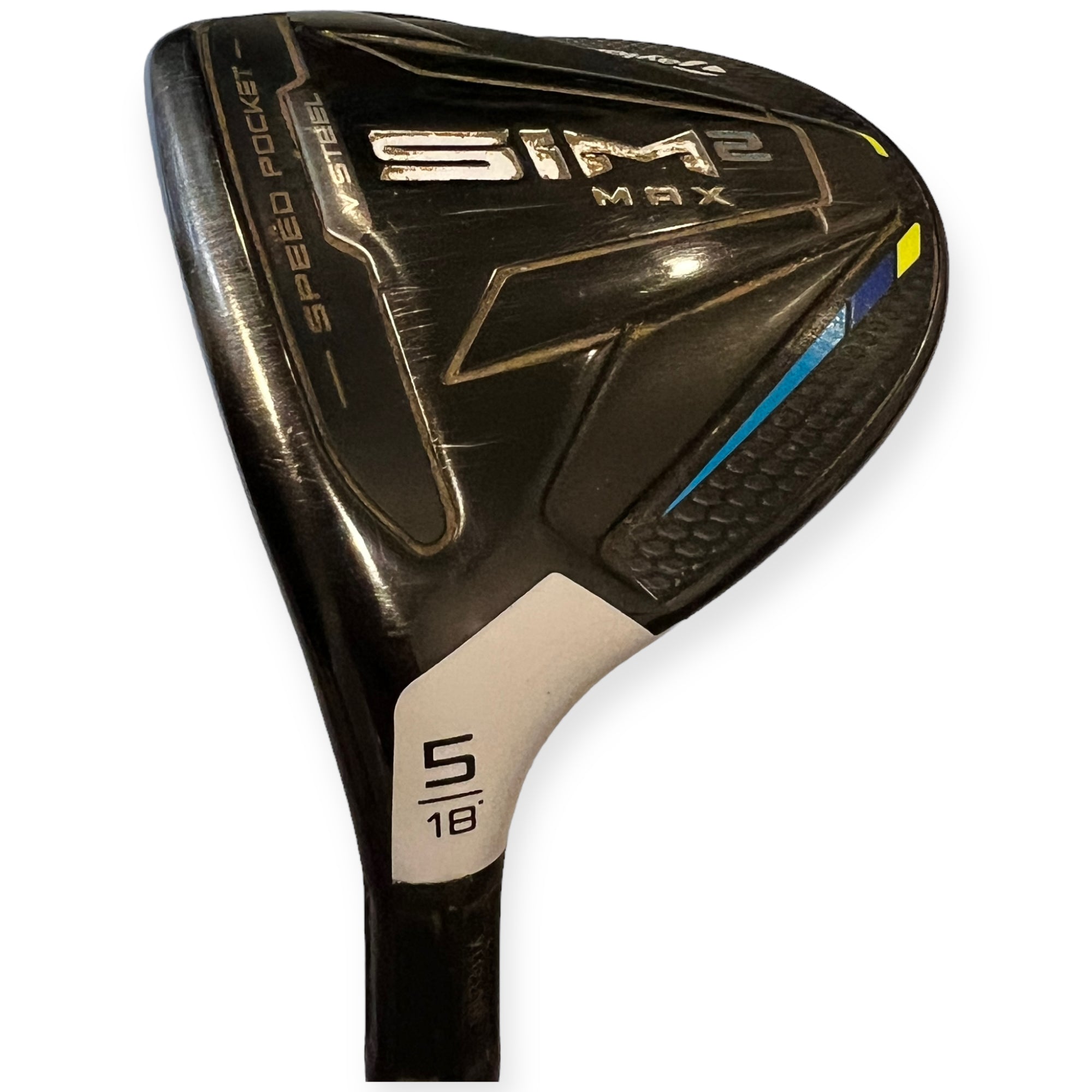 Taylor Made SIM2 Max Fairway wood 5/18 Venstre regular Brugt Okay Stand