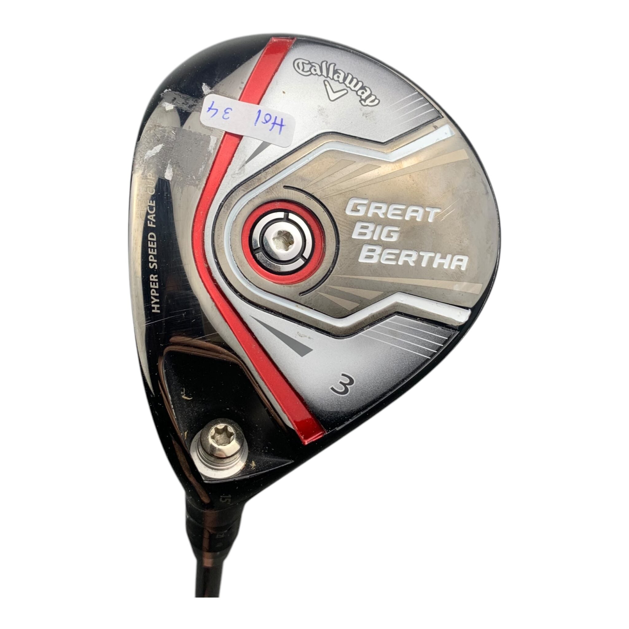 Callaway Great Big Bertha Fairway Wood / Flex Stiff / Grafit / #3/15 - Venstre