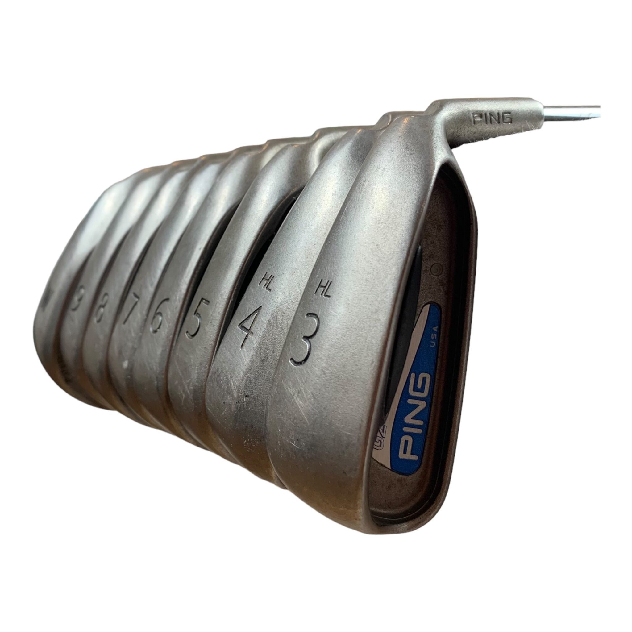 Ping G2 jernsæt / Flex Stiff / 3-PW / Stål / Længde +1