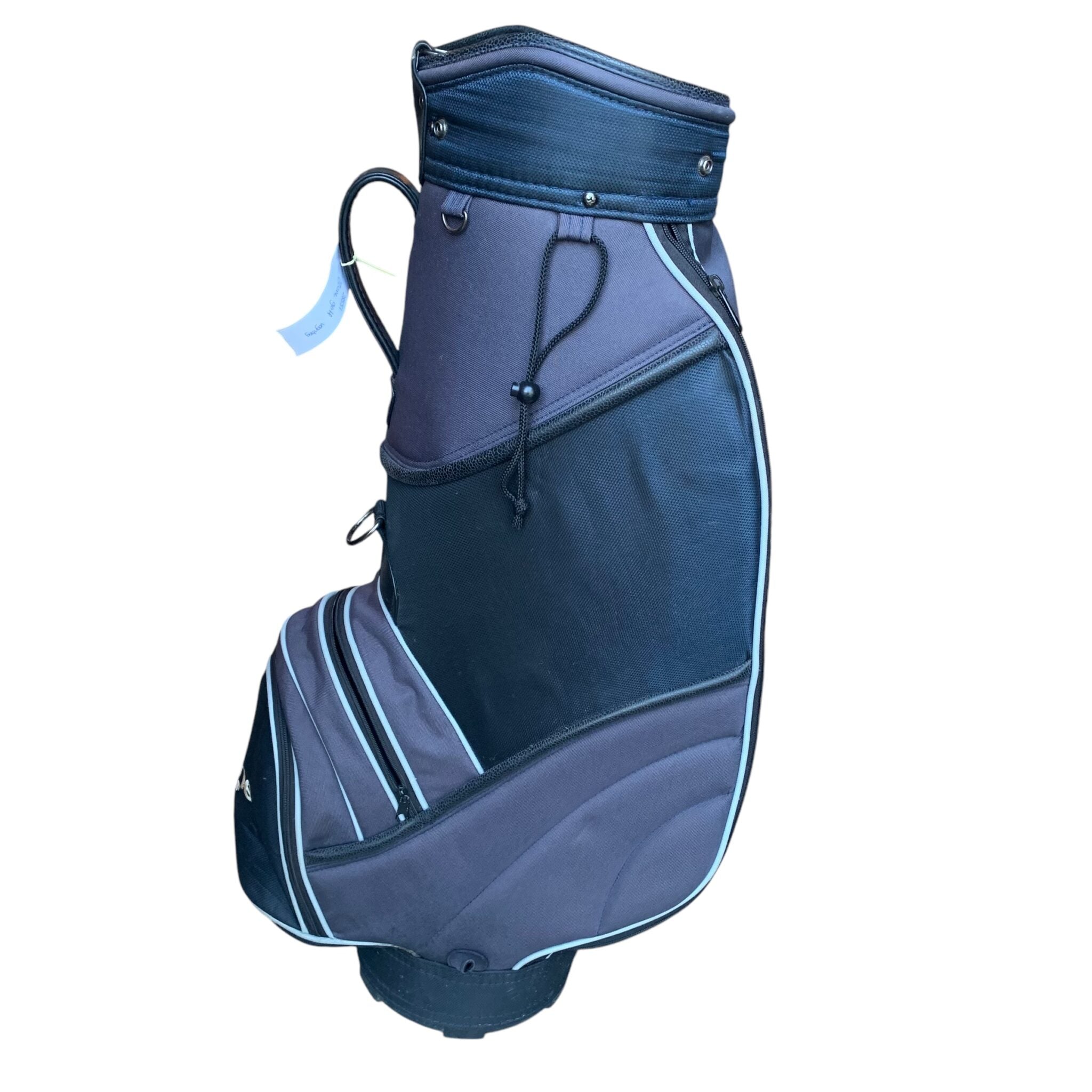 Ozone Golf Cartbag / Blau / 6 Rum / W. Regenschutz
