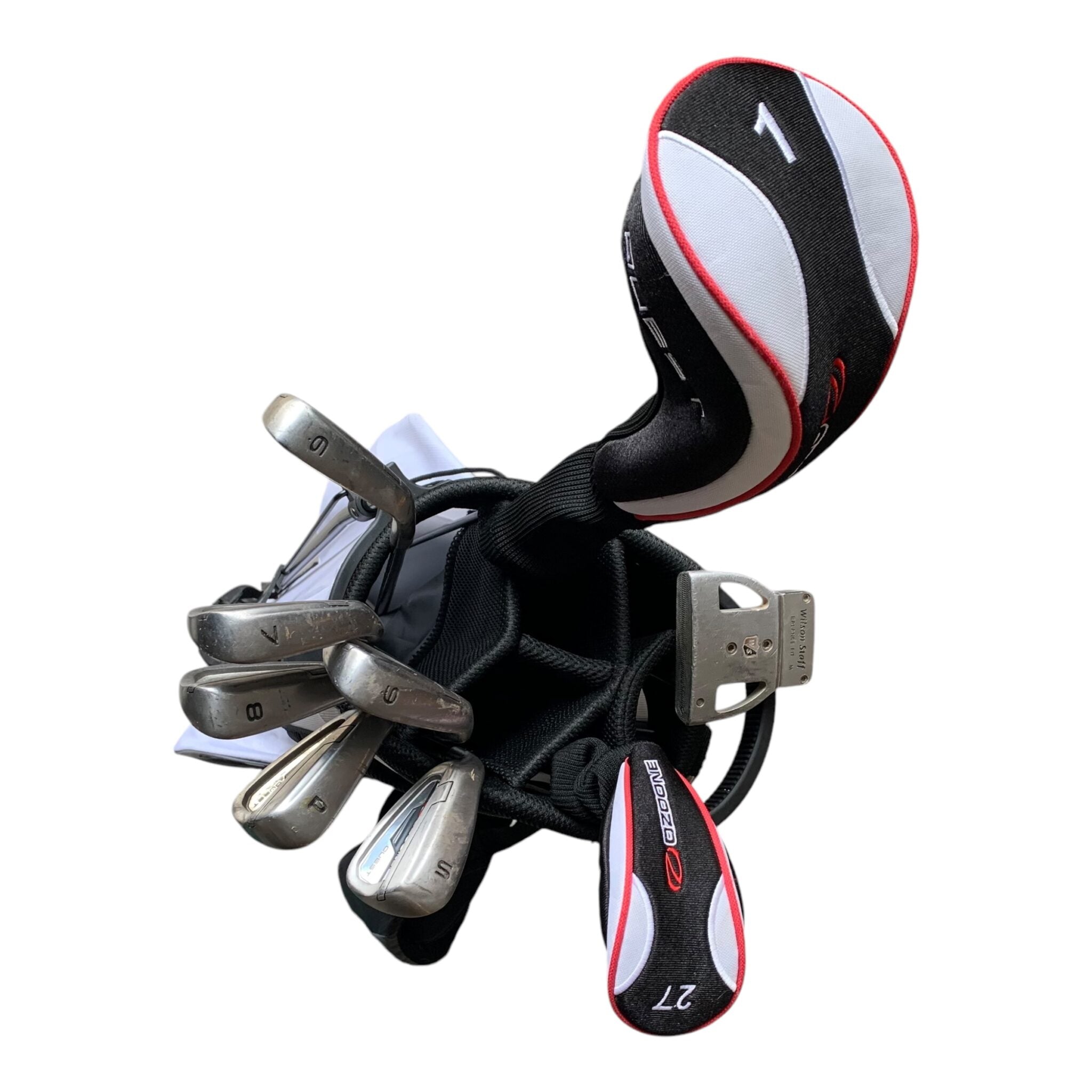 Ozoone Quest Komplettset / Flex Damen - Graphit / D, 5H, 6-P+S, Putter / LINKSHÄNDIG