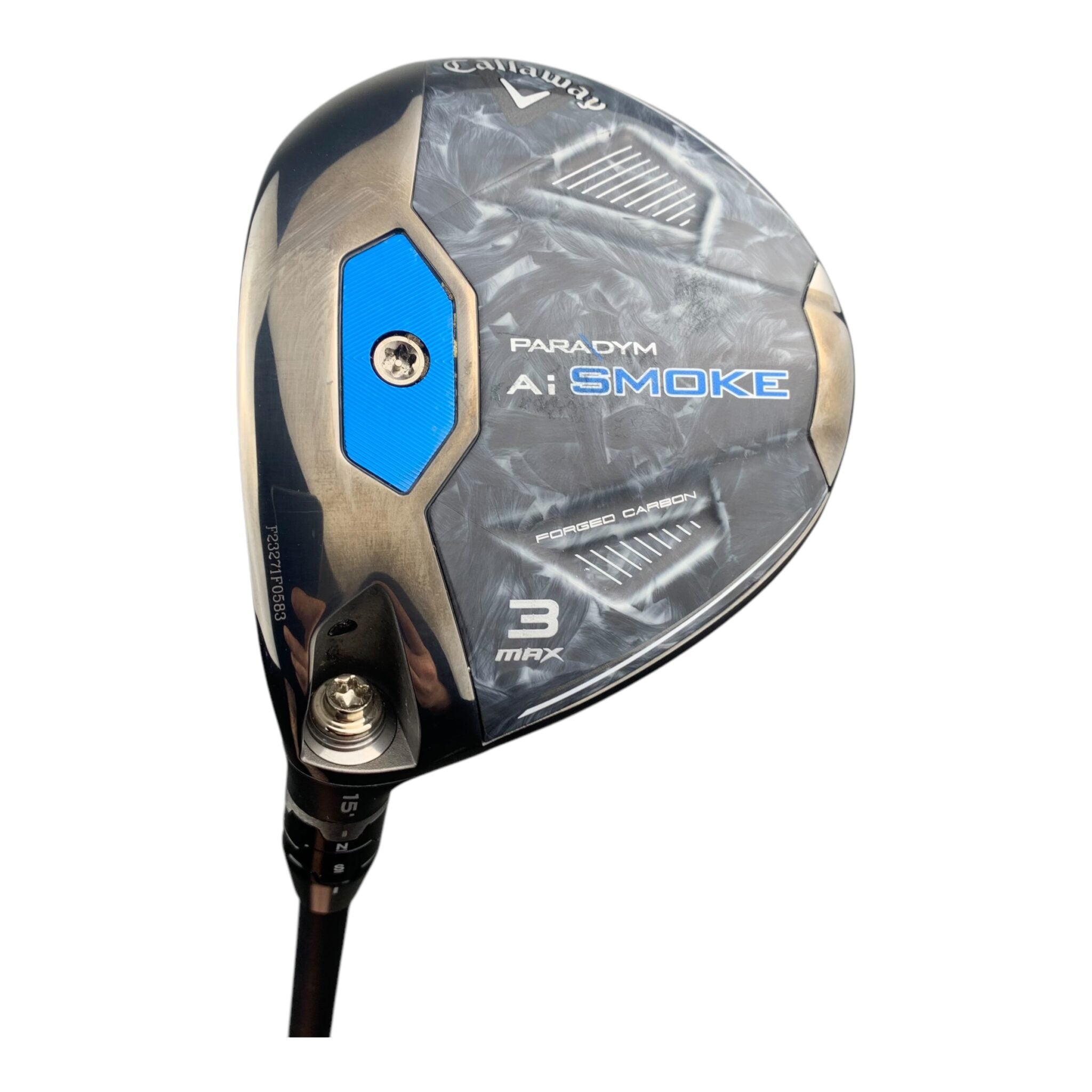 Callaway Ai Smoke Max Fairway Wood / Flex Stiff / Grafit / #3/15 - Vänster