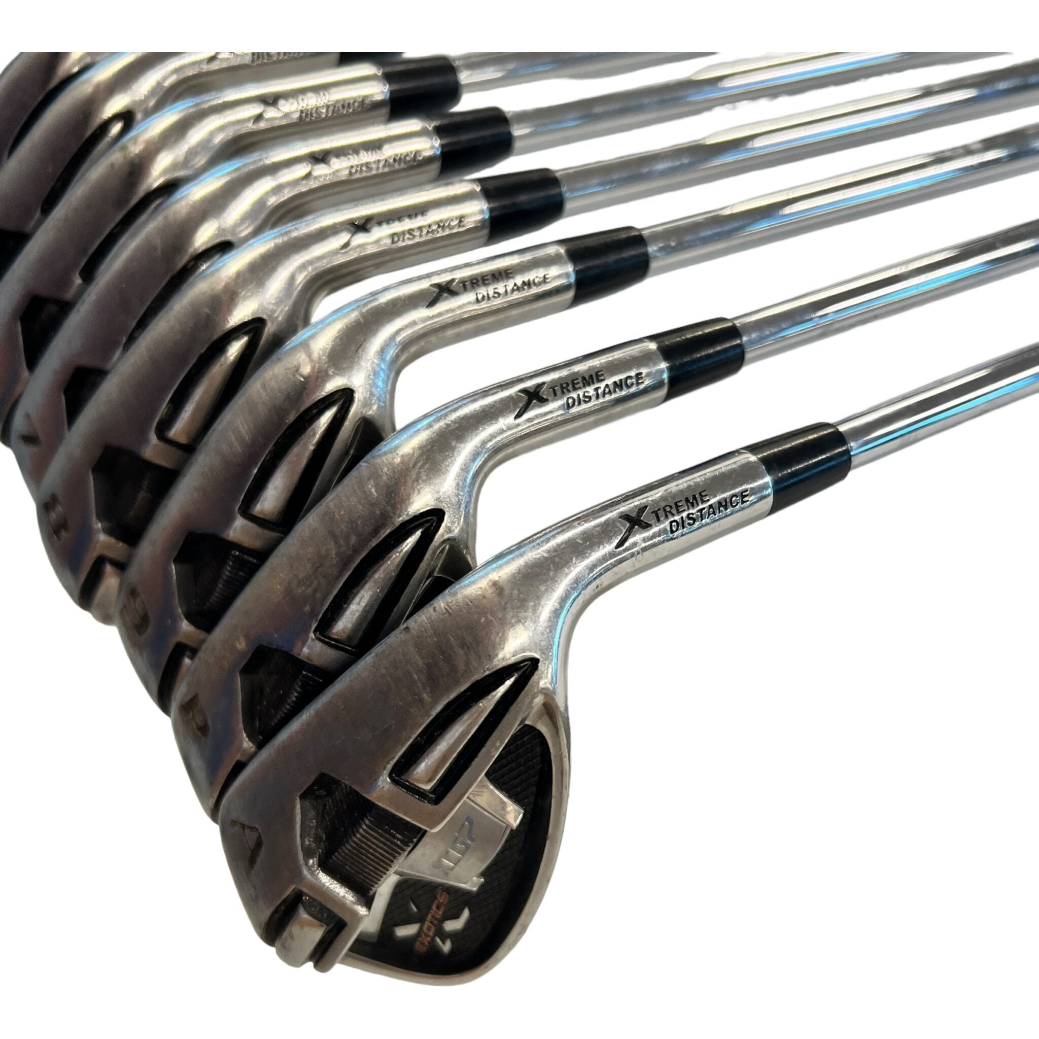 Tour Edge Exotics XCG7 jernsæt / Flex Firm / 4-PW + AW / Stål
