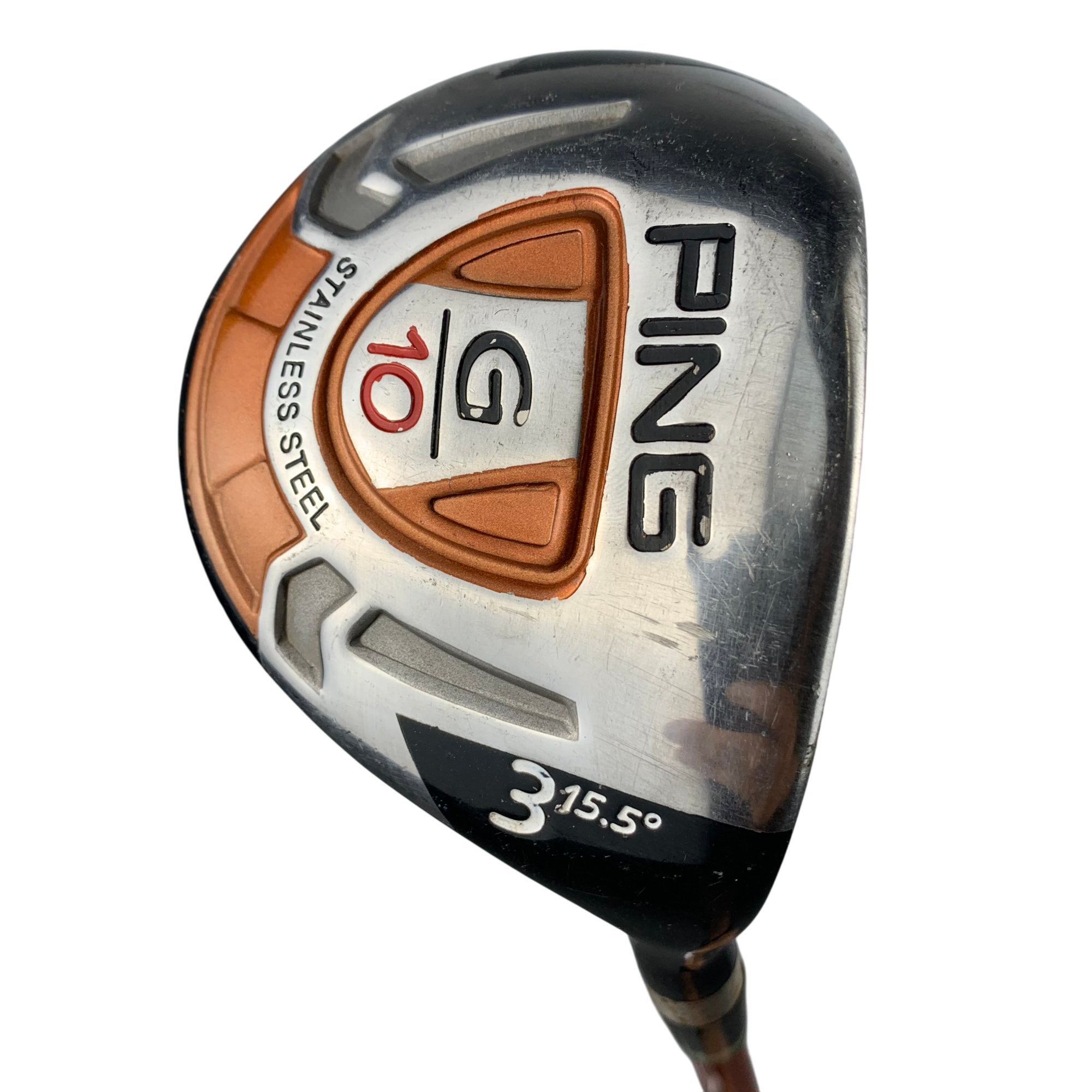 PING G10 Fairway Wood / Flex Regular / Grafit / #3/15.5 hovedbillede - brugt golf udstyr i god stand