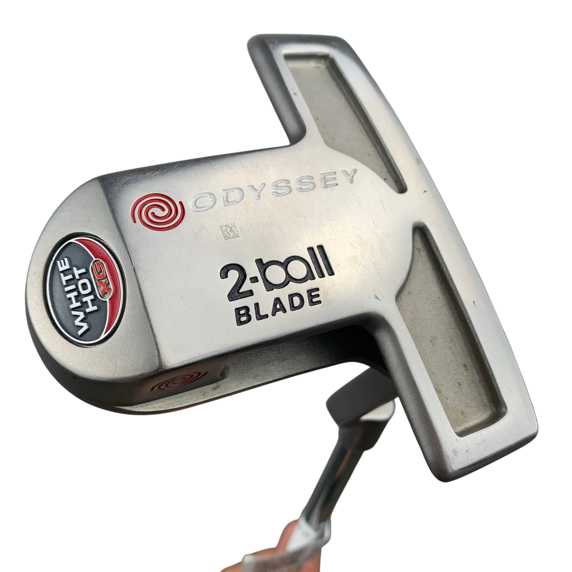 Odyssey 2-ball blade Putter / 35" hovedbillede - brugt golf udstyr i god stand