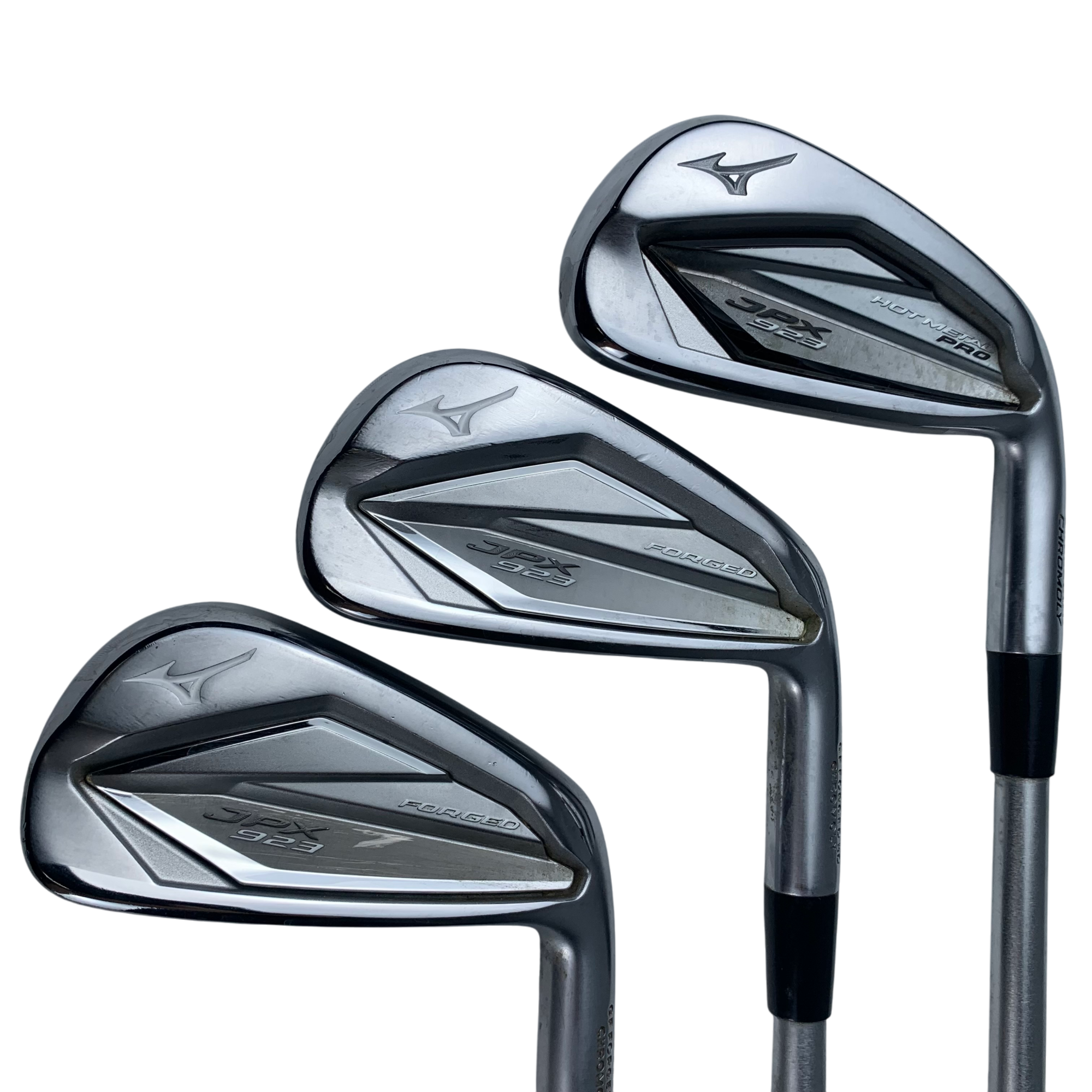 Mizuno JPX 923 Forged Jernsæt / Flex X-Stiff / 4-PW / Stål hovedbillede - brugt golf udstyr i god stand