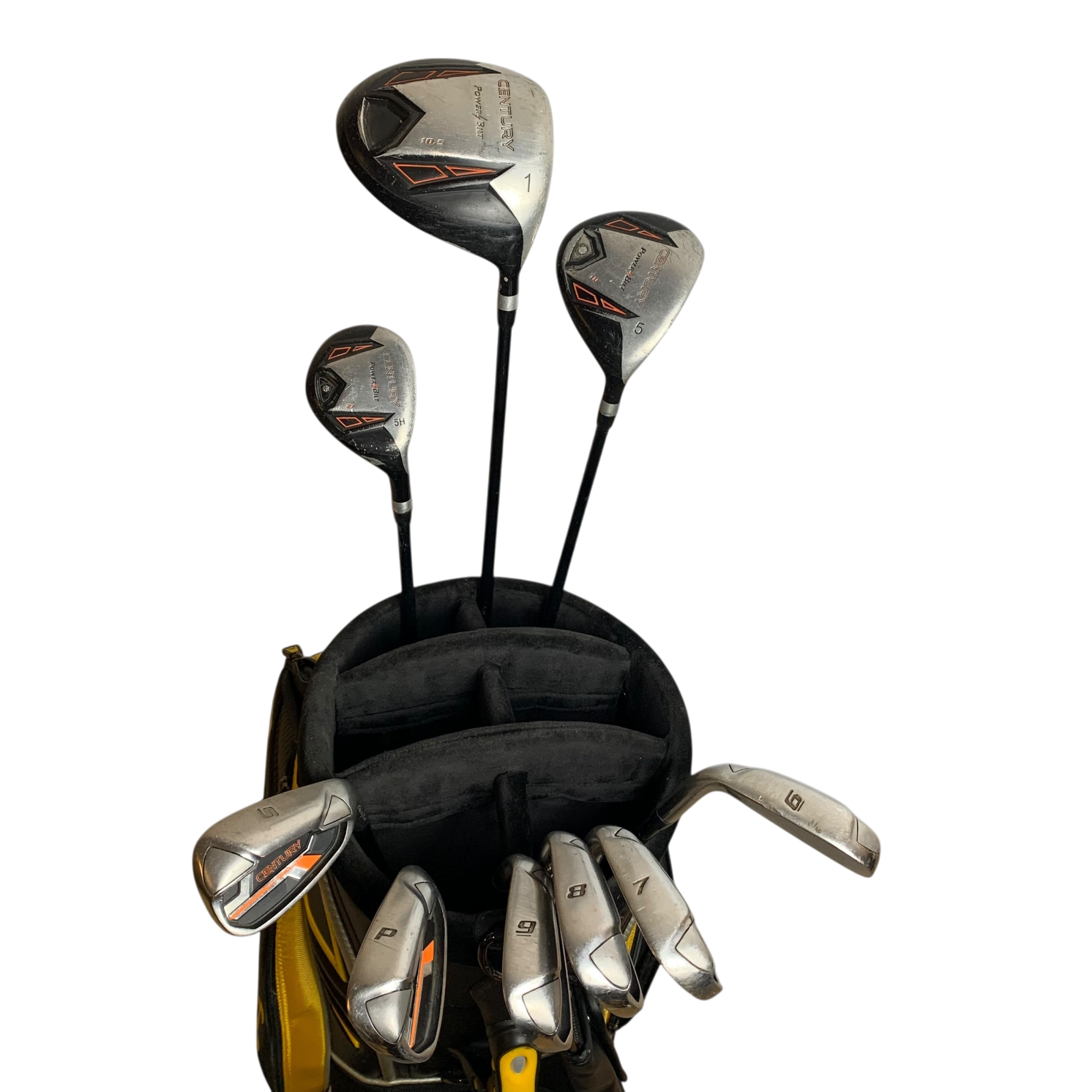 Power Bilt Komplet Sæt U. Bag / Flex Uniflex / Graphite hovedbillede - brugt golf udstyr i god stand