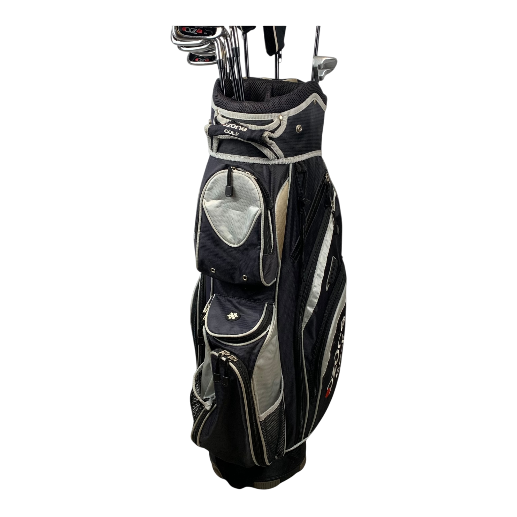 Ozone Komplet Sæt M. Bag / Flex Regular / Graphite galleri billede 5 - brugt golf udstyr i god stand