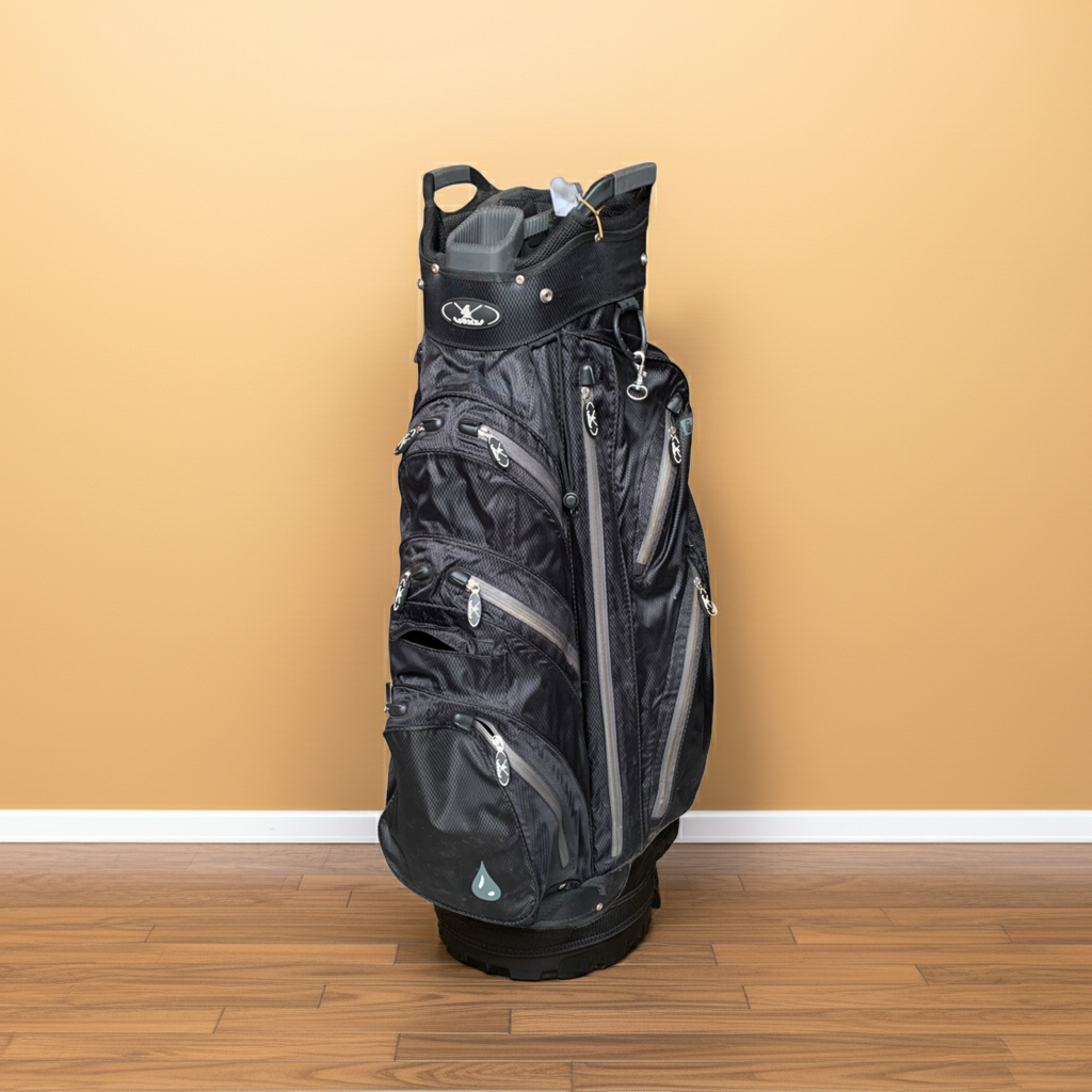 4-Some Waterproof Cartbag / Black / 13-Way